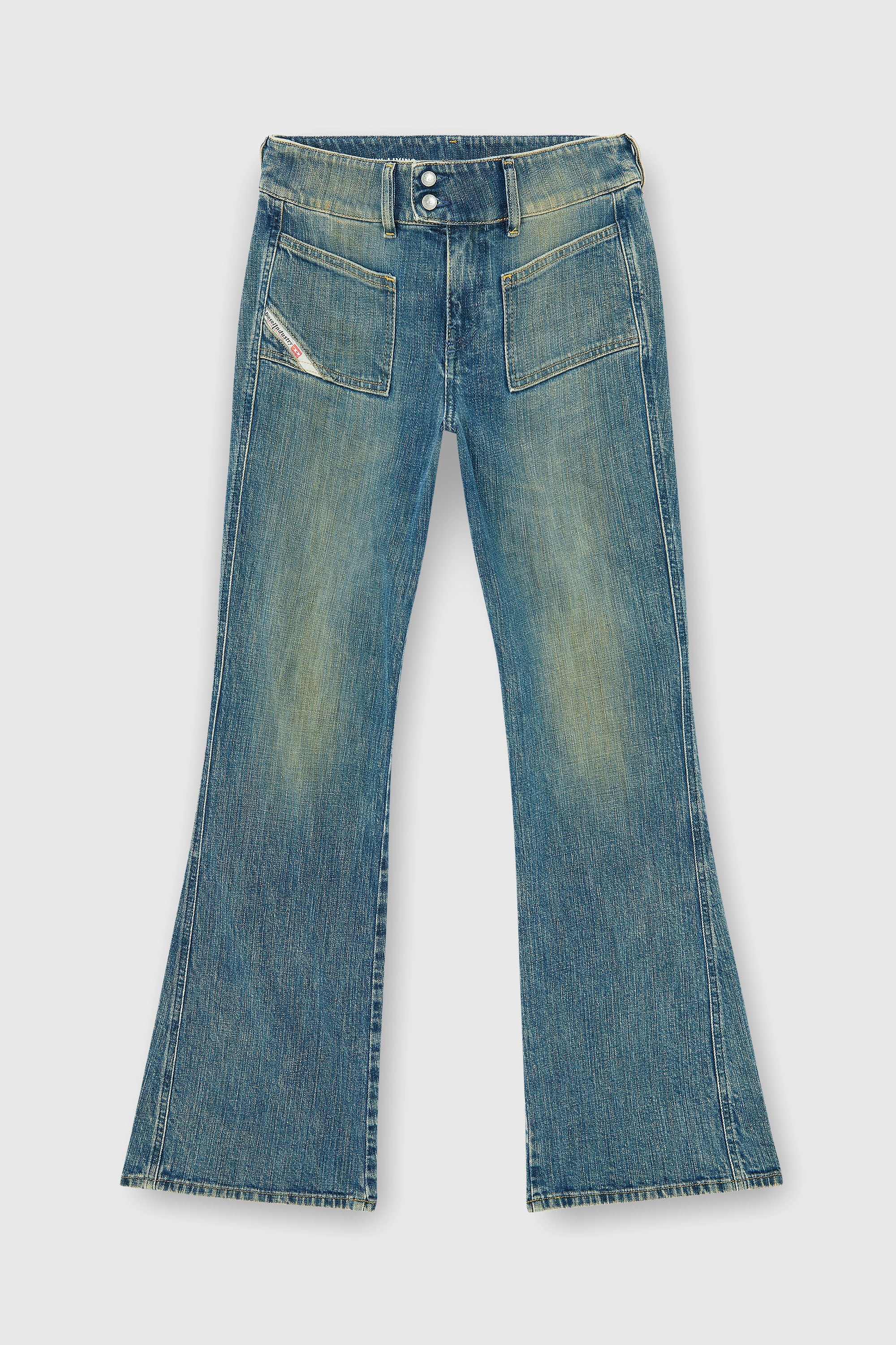 Diesel - Female's Bootcut Jeans D-Hush 007EJ, ミディアムブルー - 6