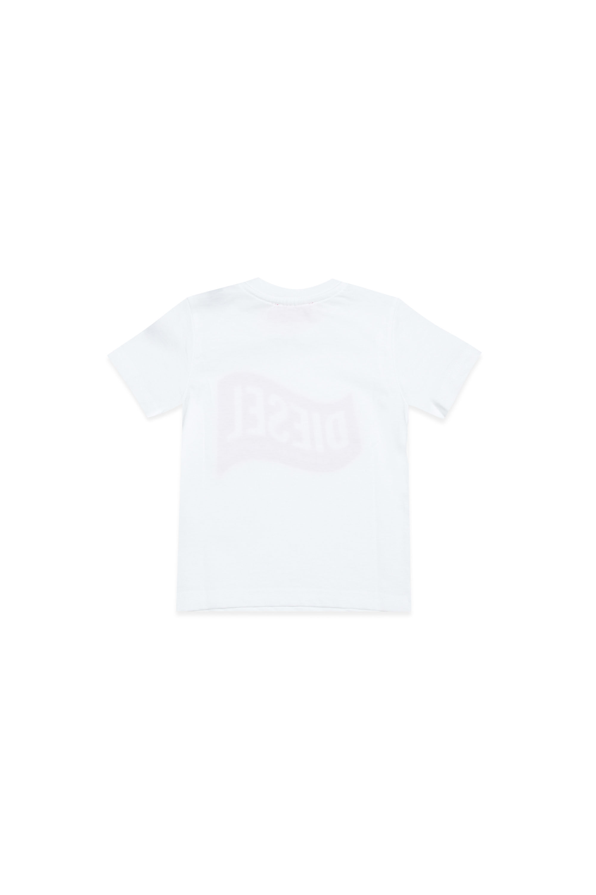 Diesel - TLINB, Unisex's ベビー 半そでTシャツ ロゴ in ホワイト - 2