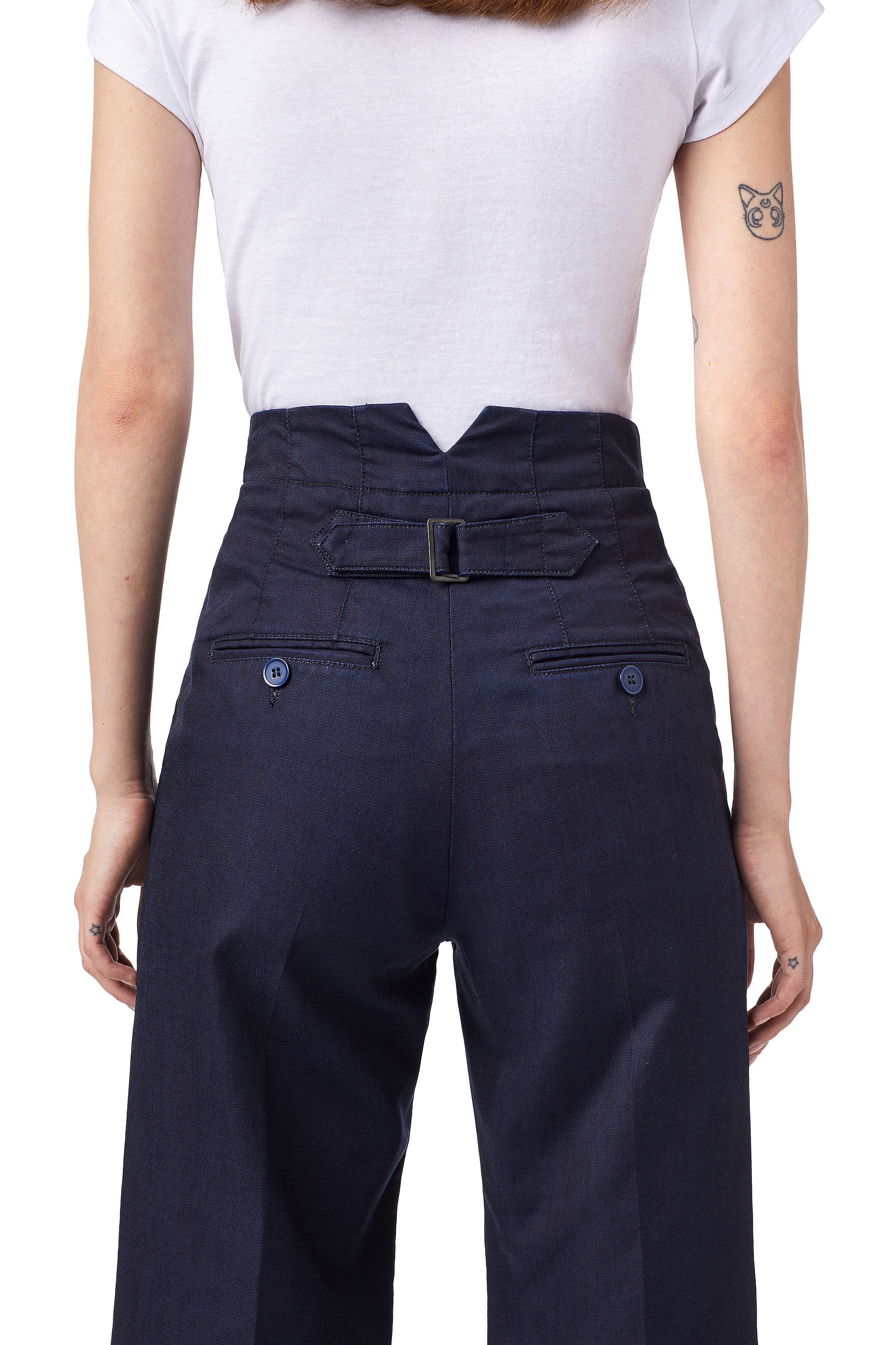 Diesel - D-Ebbey JoggJeans® 0CEAT Bootcut and Flare,  - Image 6