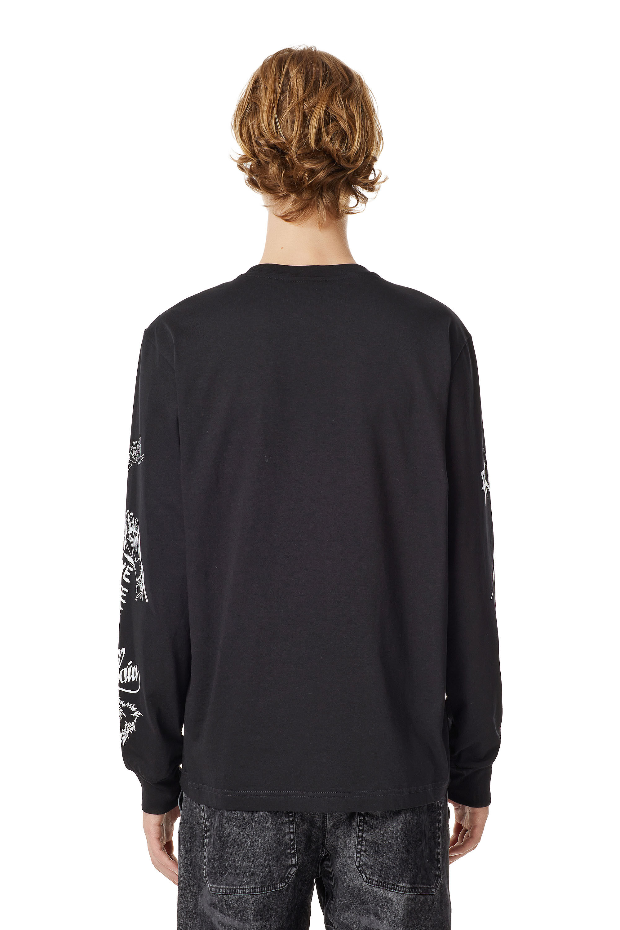Diesel - T-JUST-LS-A9, ブラック - Image 5