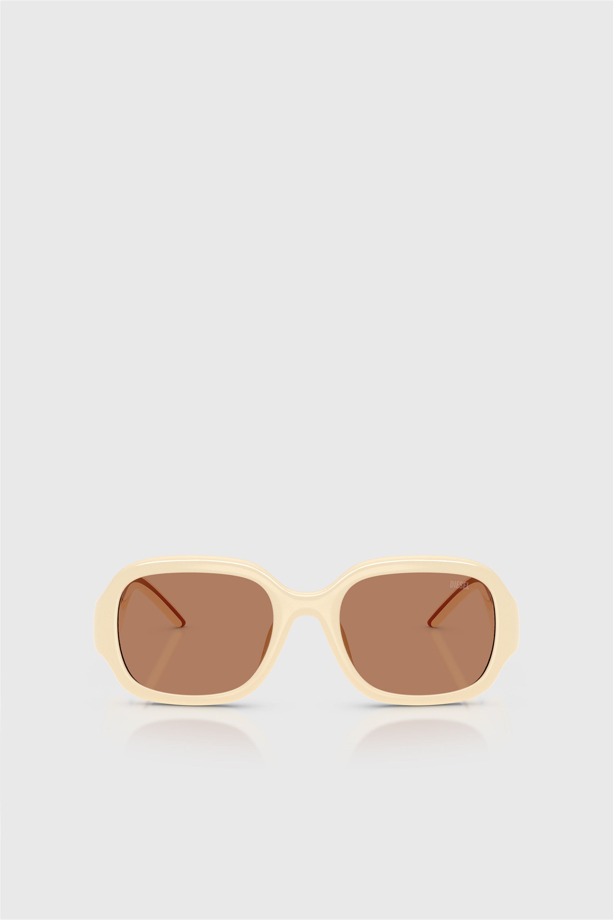 Diesel - 0DL3023U, Unisex's Pillow Sunglasses in ピンク / ホワイト - 1