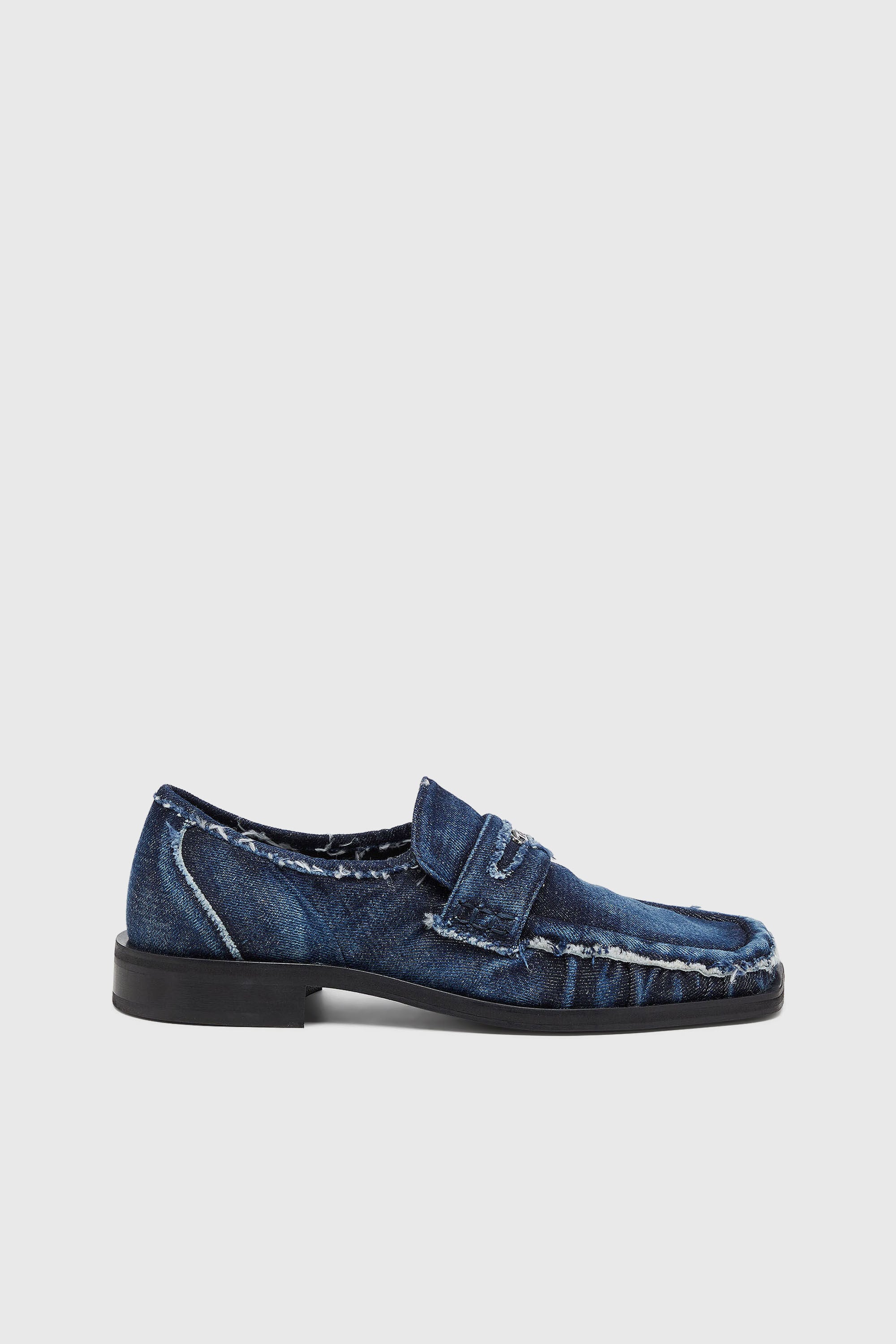 Diesel - D-AMBER LOAFER, Male's ローファー in ブルー - 1