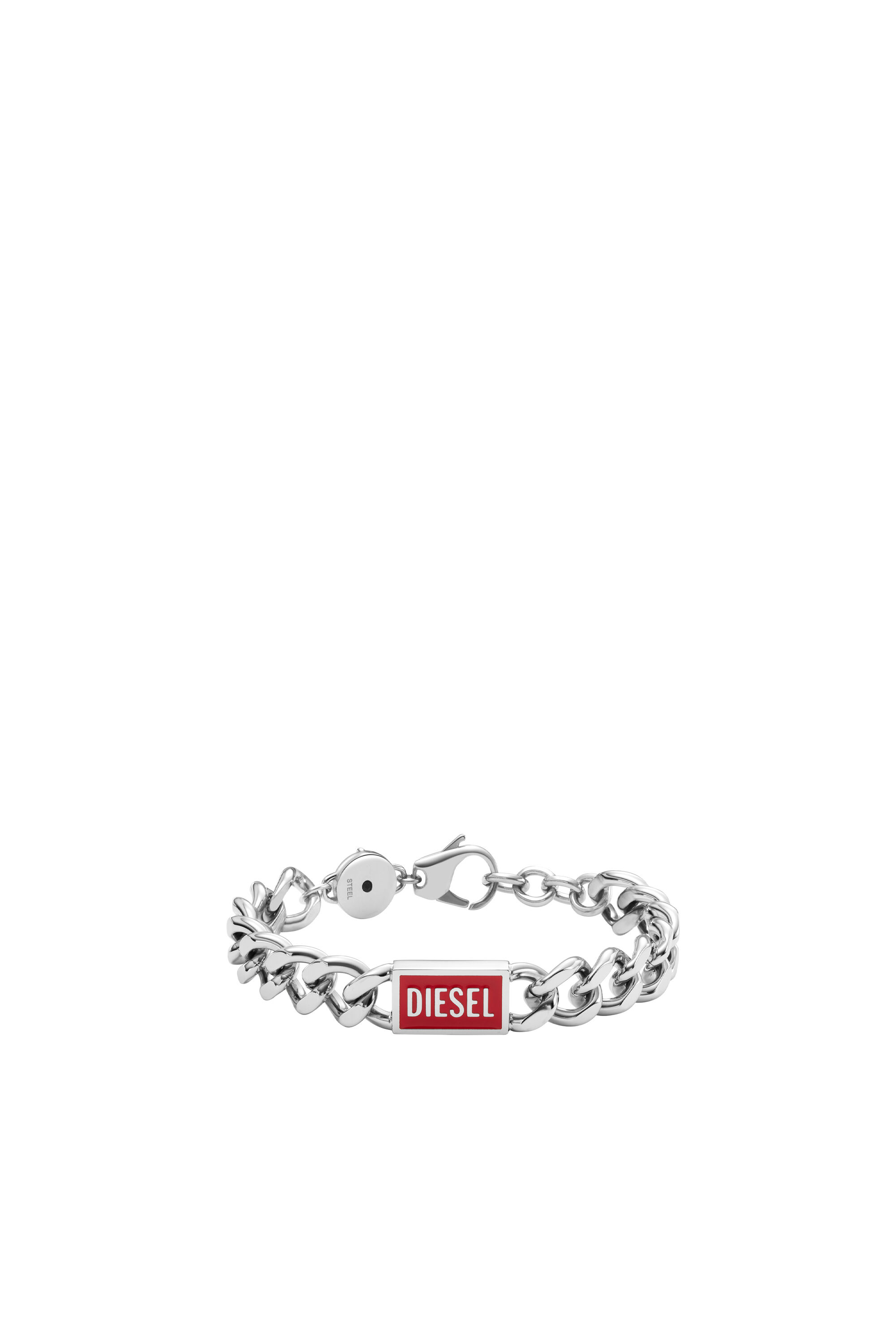 Diesel - DX1371, Male's ジュエリー ブレスレット in シルバー - 1
