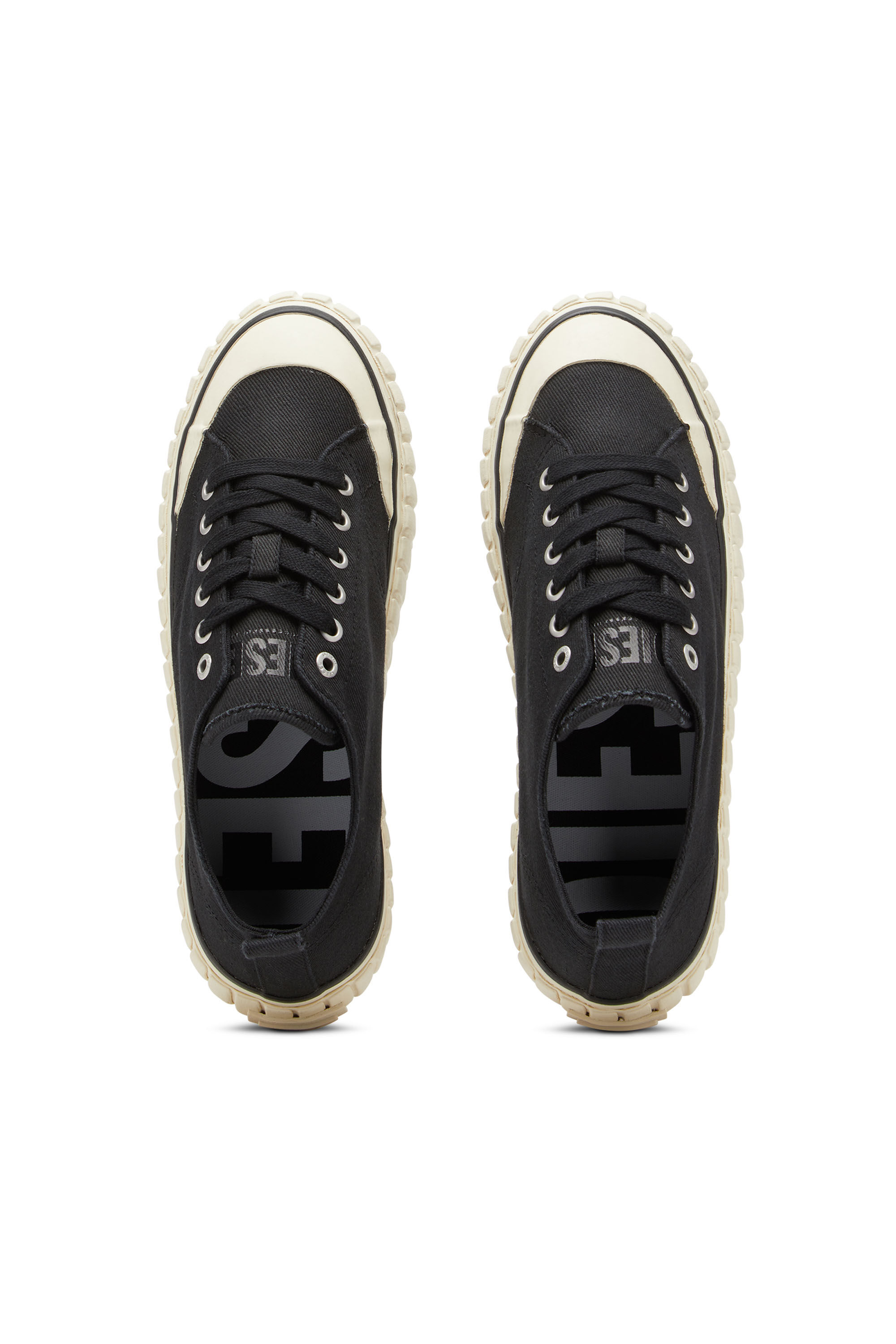 S-HANAMI LOW X （WOMEN）: デニムプラットフォームスニーカー｜ディーゼル（DIESEL）公式オンラインストア