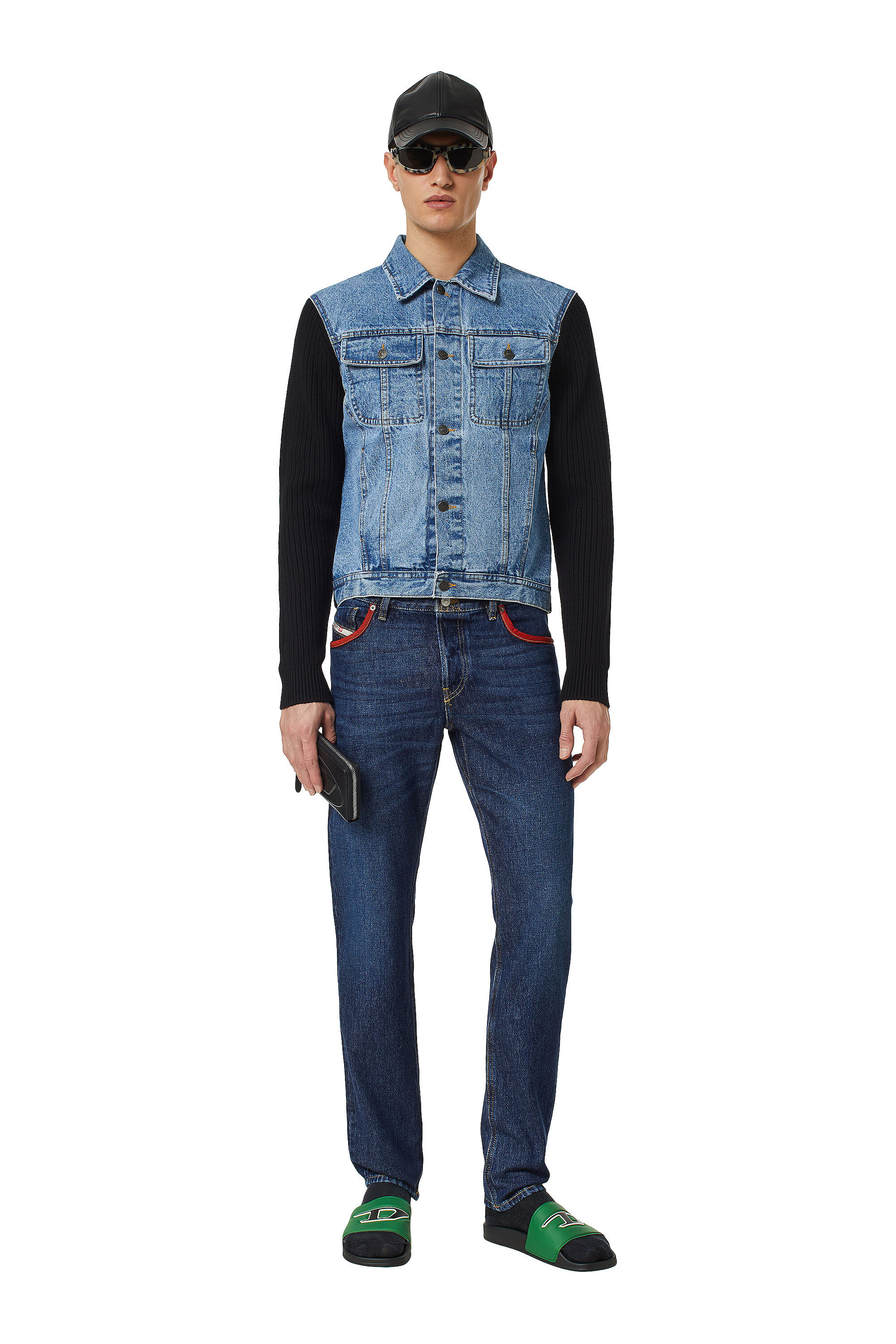 Diesel - 1995 D-Sark 09C88 Straight Jeans, ダークブルー - Image 1
