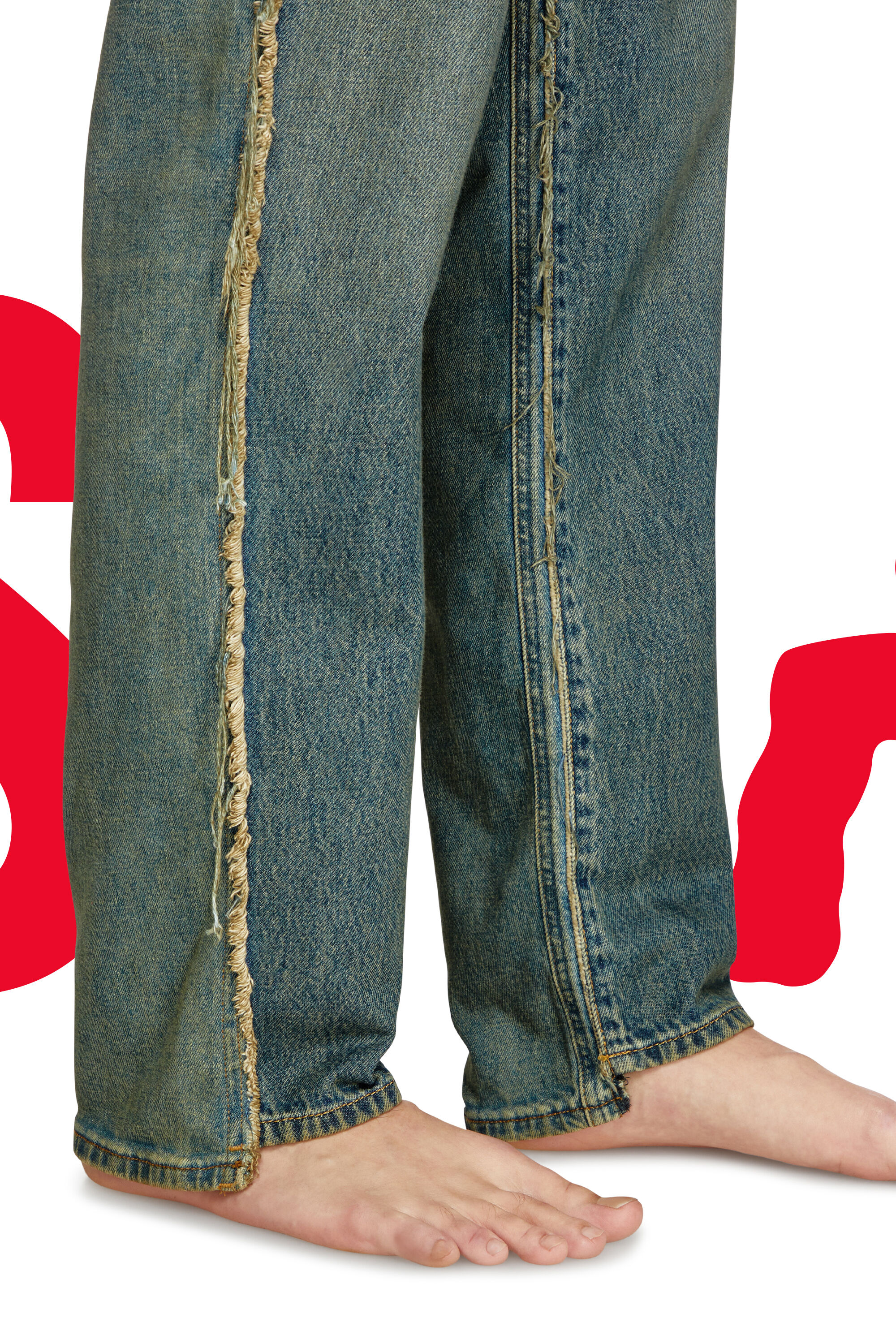 Diesel - Male's Regular Jeans Dieseloves 03 09M98, ダークブルー - 5