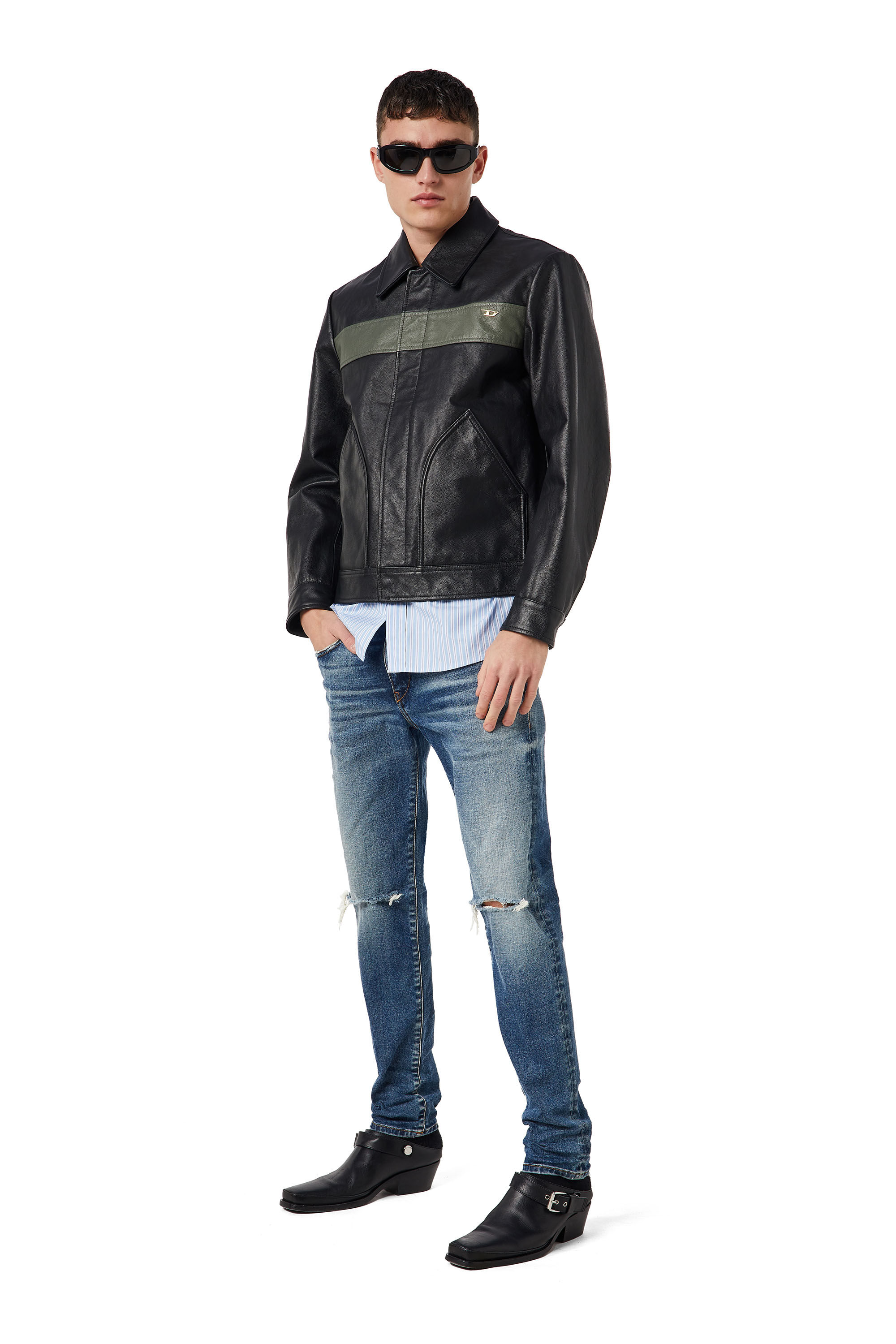 Diesel - 2019 D-Strukt 09C87 Slim Jeans, 01 - Image 1