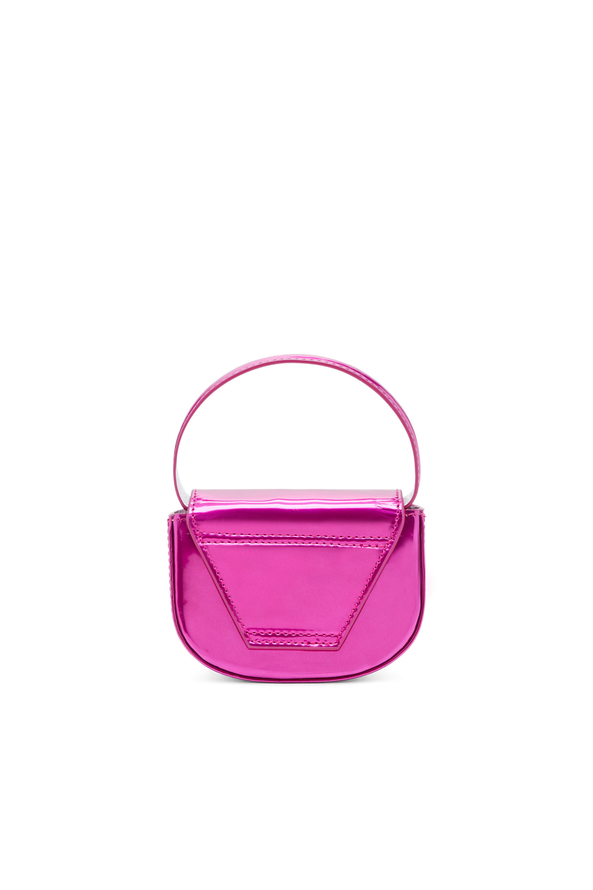 Diesel - 1DR XS, Female's レディース レザー ミニクロスボディバッグ in ホットピンク - 2
