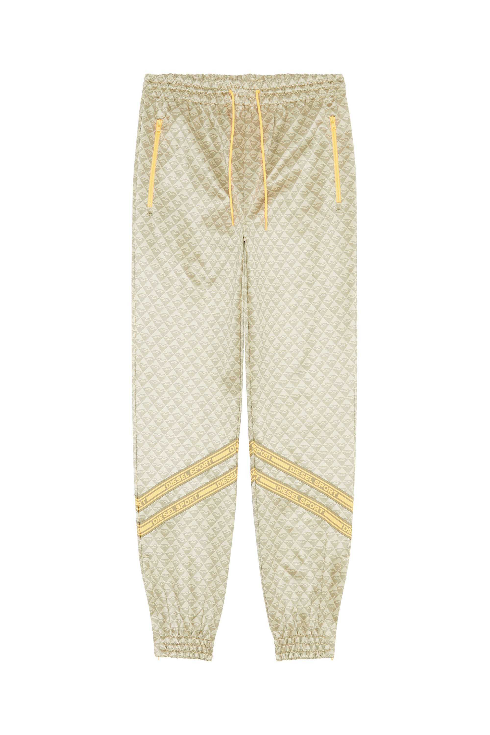 Diesel - AMSB-FLAVIE-HT30, Male's パンツ ジャージーパンツ DIESEL SPORT in ミリタリーグリーン - 5