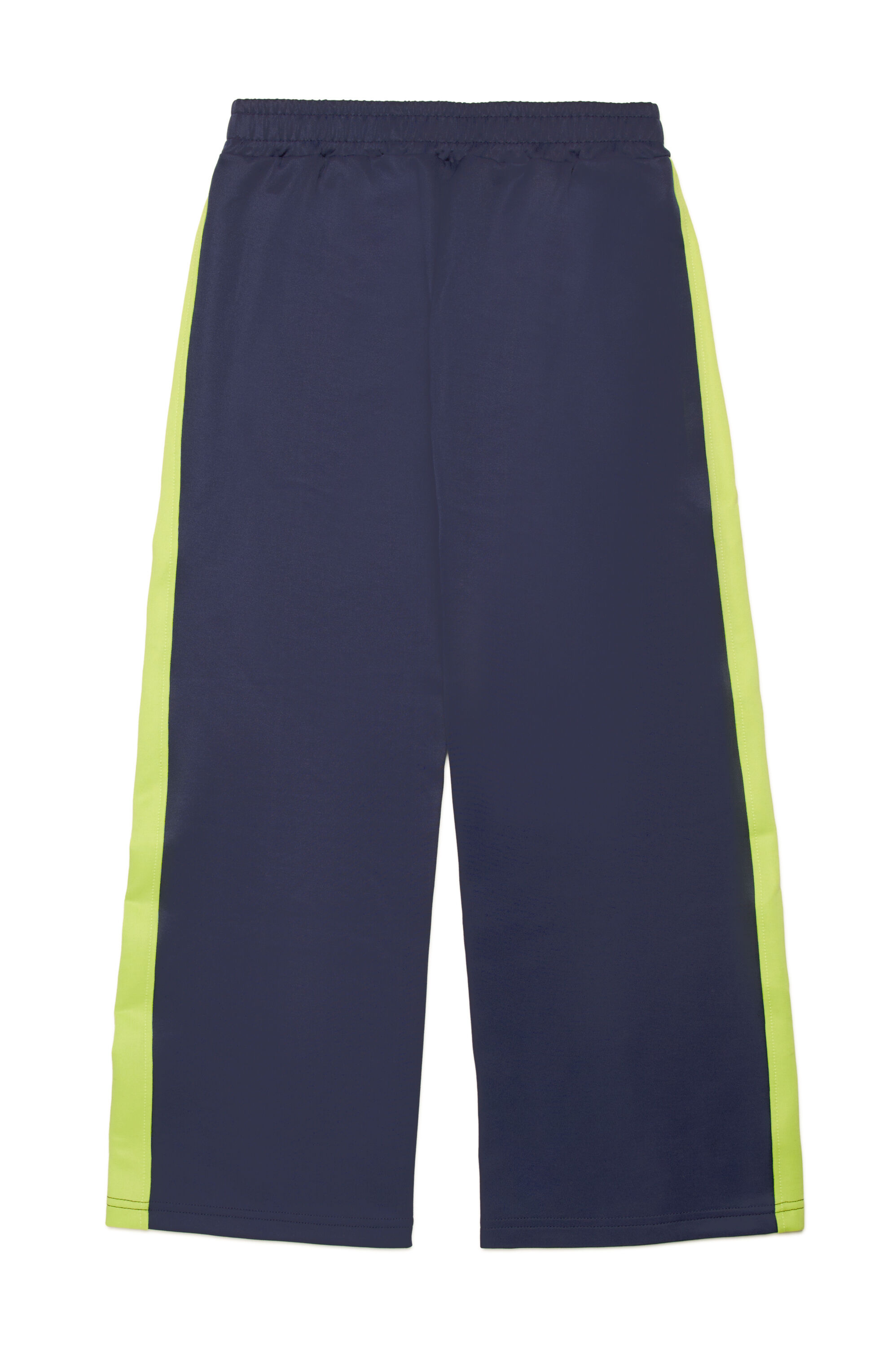 Diesel - PZALOG, Male's Front-seam track pants with side bands in ダークブルー - 2