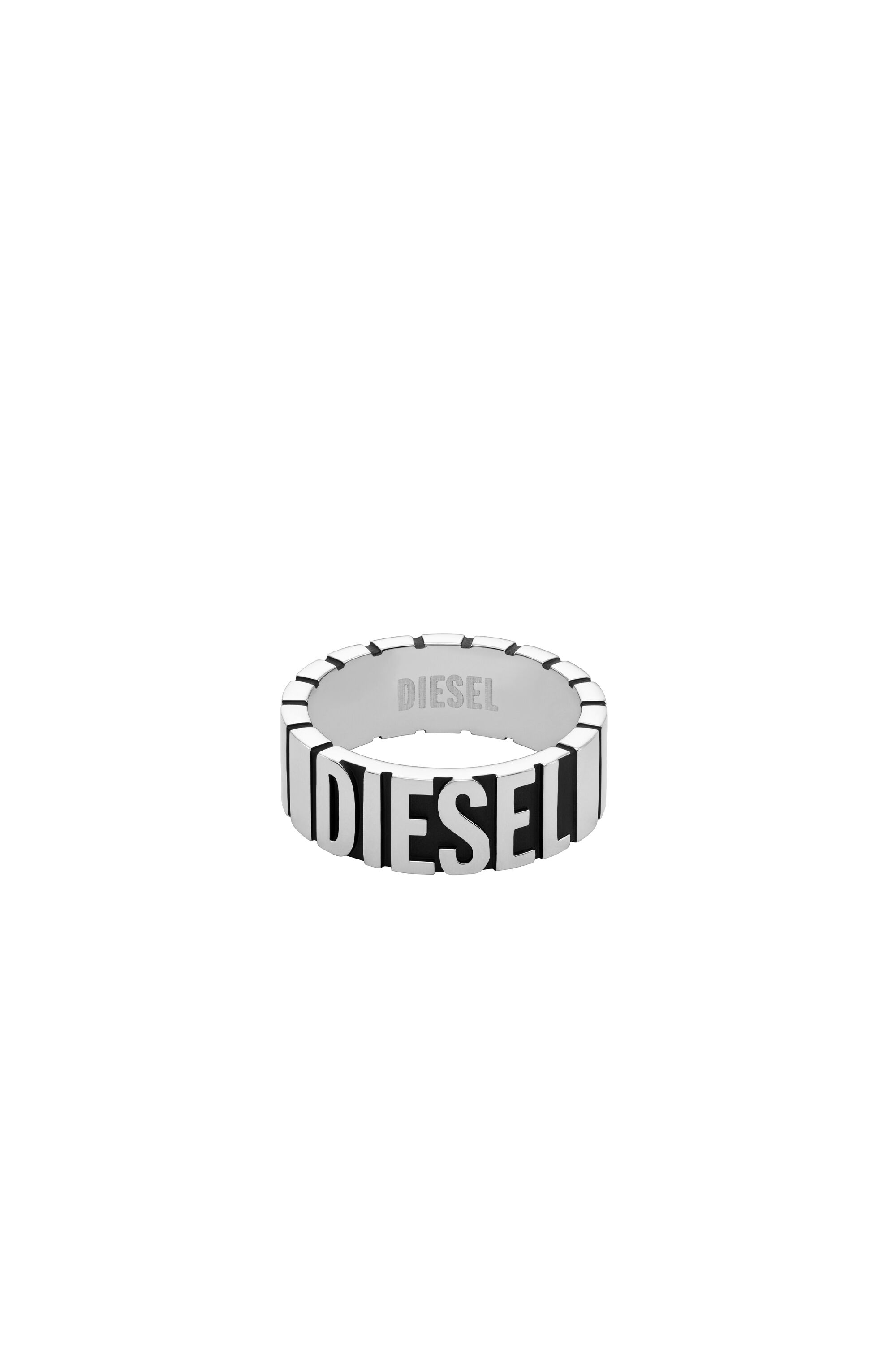 Diesel - DX1387, Male's ジュエリー リング in グレー - 2
