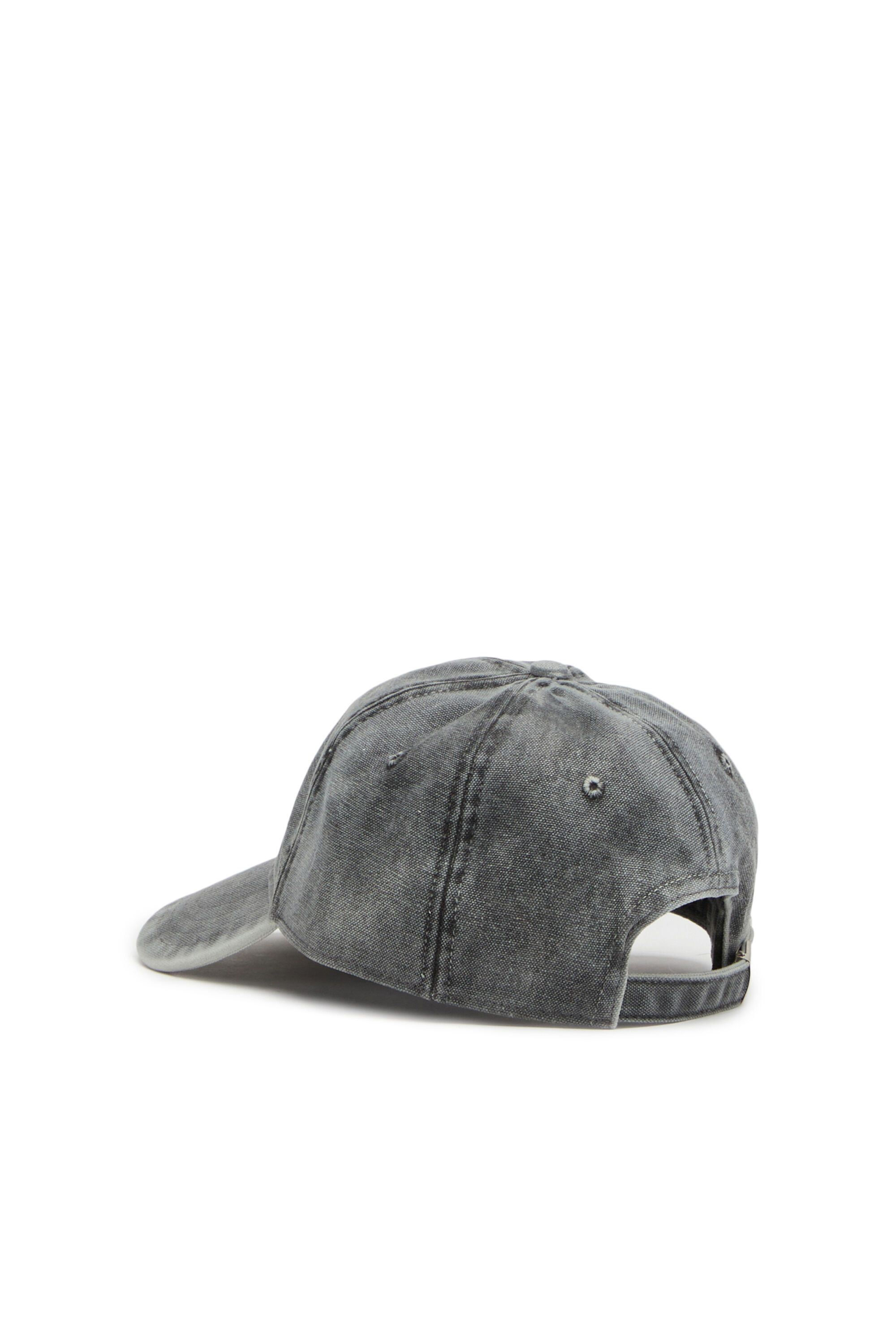 Diesel - C-HAJO, Male's キャップ ウォッシュド加工 in ブラック - 2