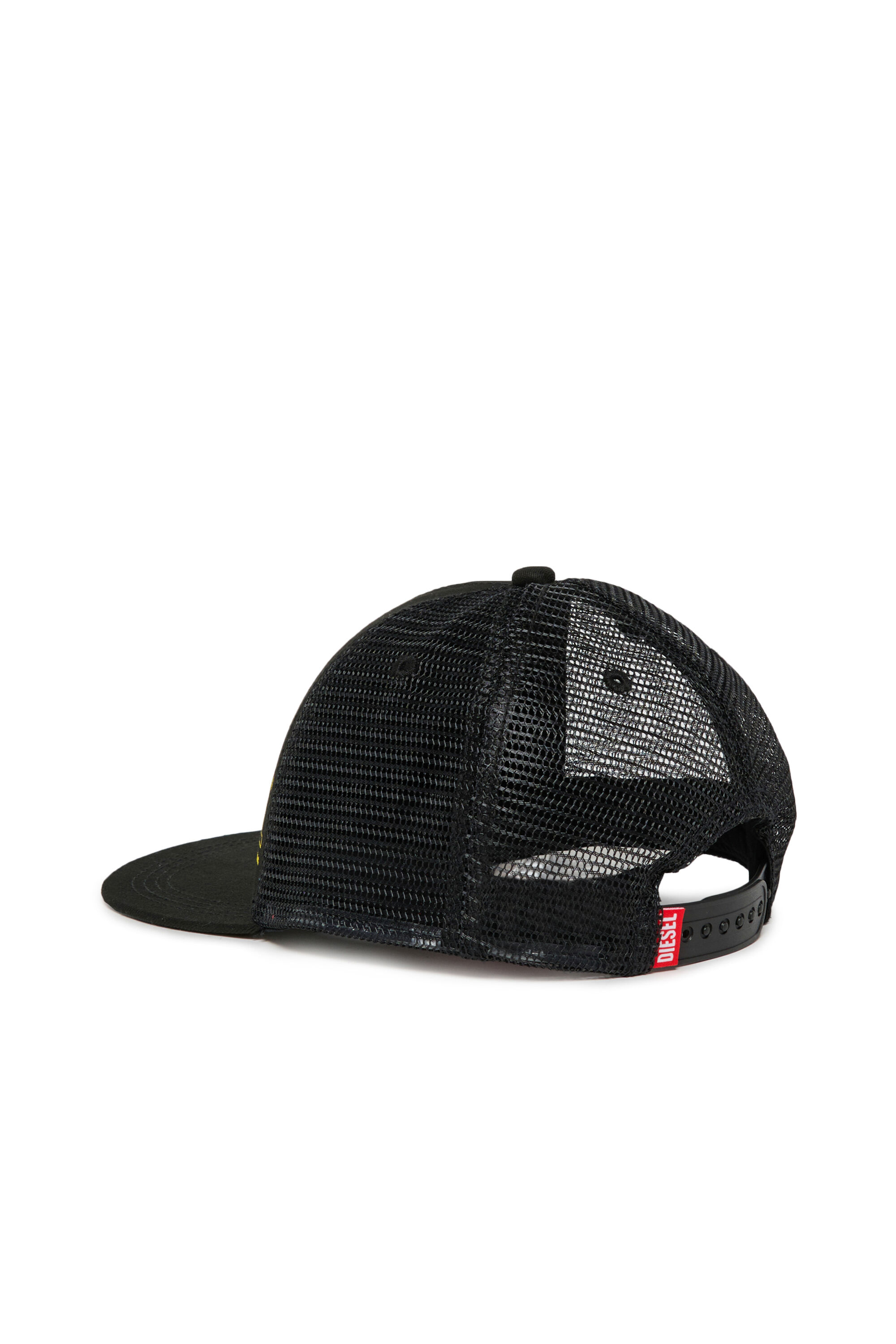 Diesel - FIDDIT, Male's Baseball cap in cotton and mesh in ブラック - 2