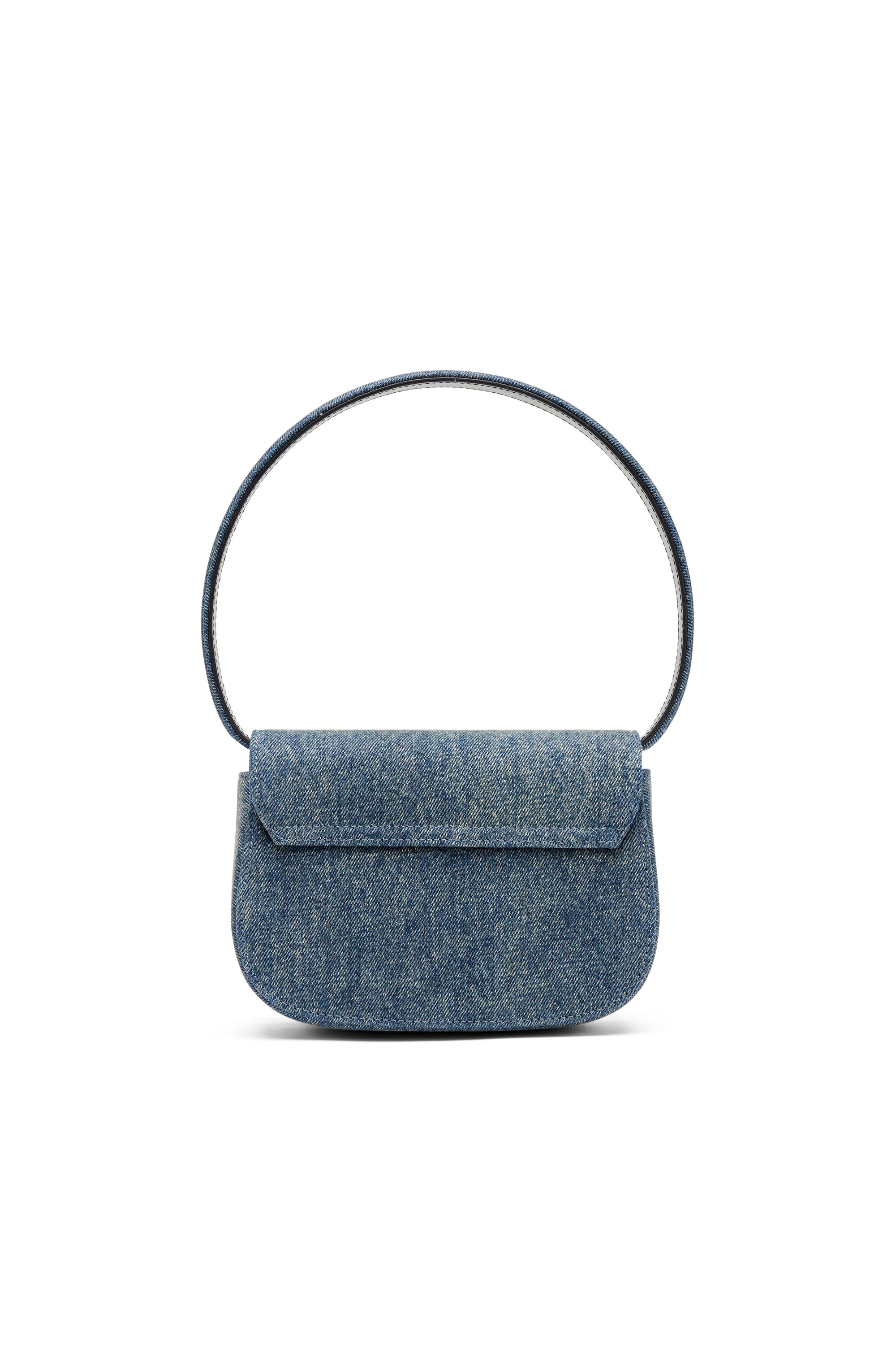 Diesel - 1DR, Female's 1DR-Iconic shoulder bag in solarised denim in ブルー - 3