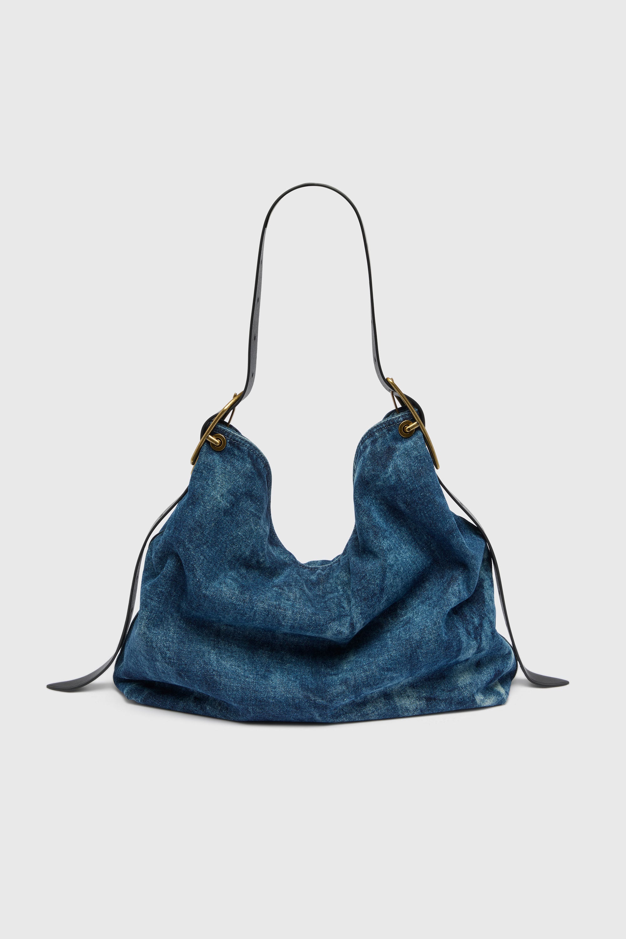 Diesel - D-LINE HOBO L, Female's ホーボーバッグ in ミディアムブルー - 3