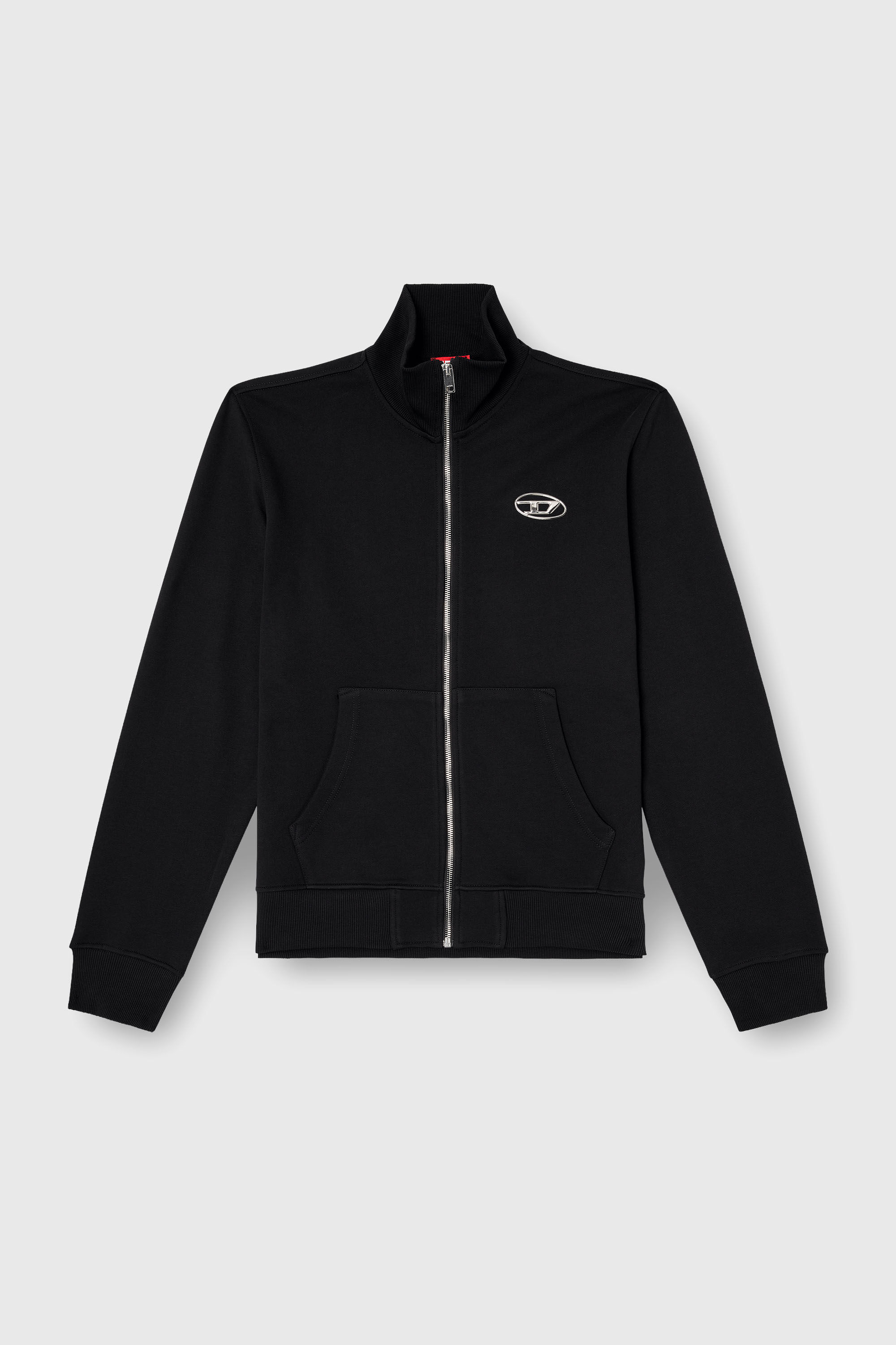 専用ページ DIESEL ジップアップスウェットジャケット S-GINNI-ZIP-OD ジップアップスウェット｜ブラック｜メンズ｜DIESEL