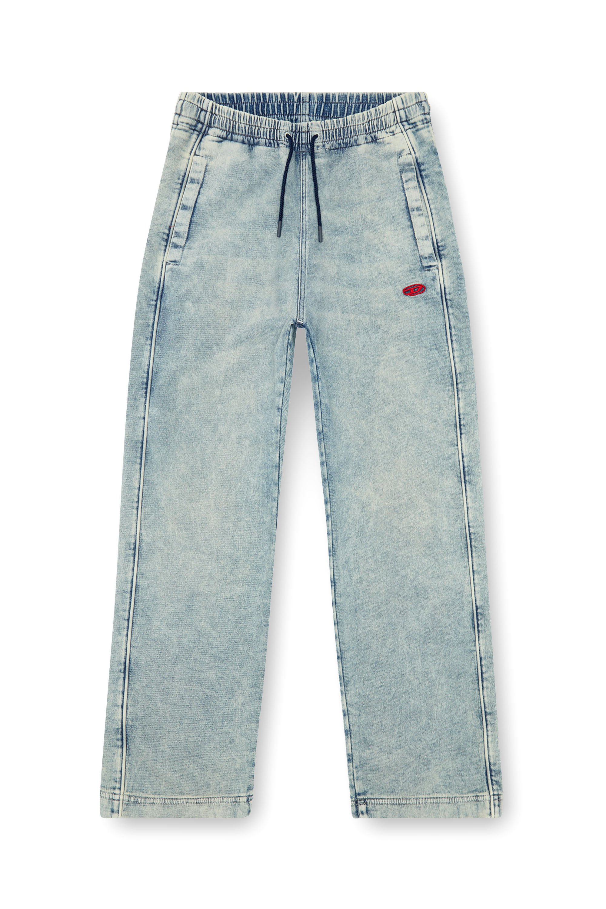 Diesel - Female's Relaxed D-Martyans Track Denim 068LU, ライトブルー - 2