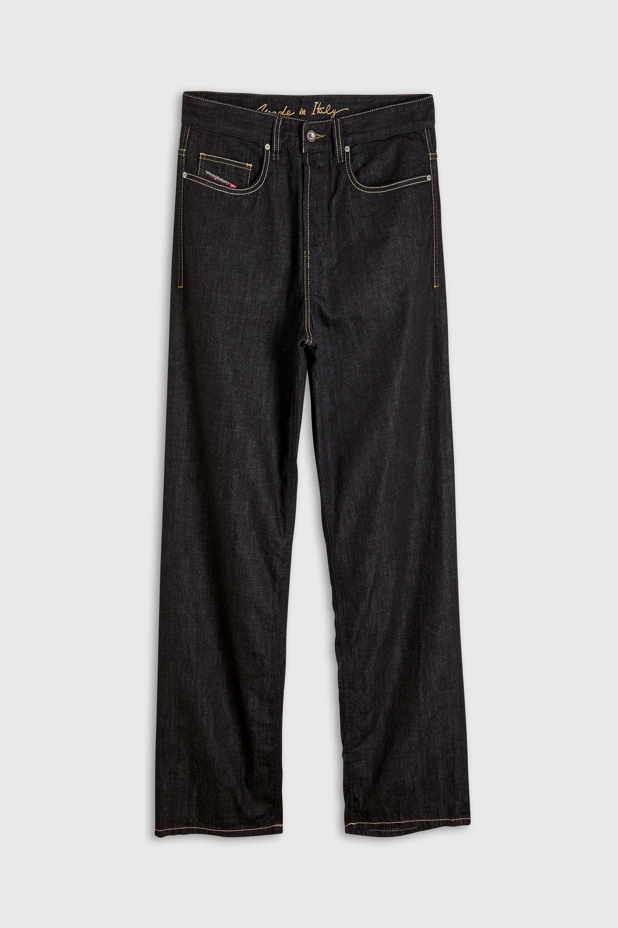 Diesel - Male's Relaxed Jeans 2001 D-Macro 09R42, ブラック/ダークグレー - 2