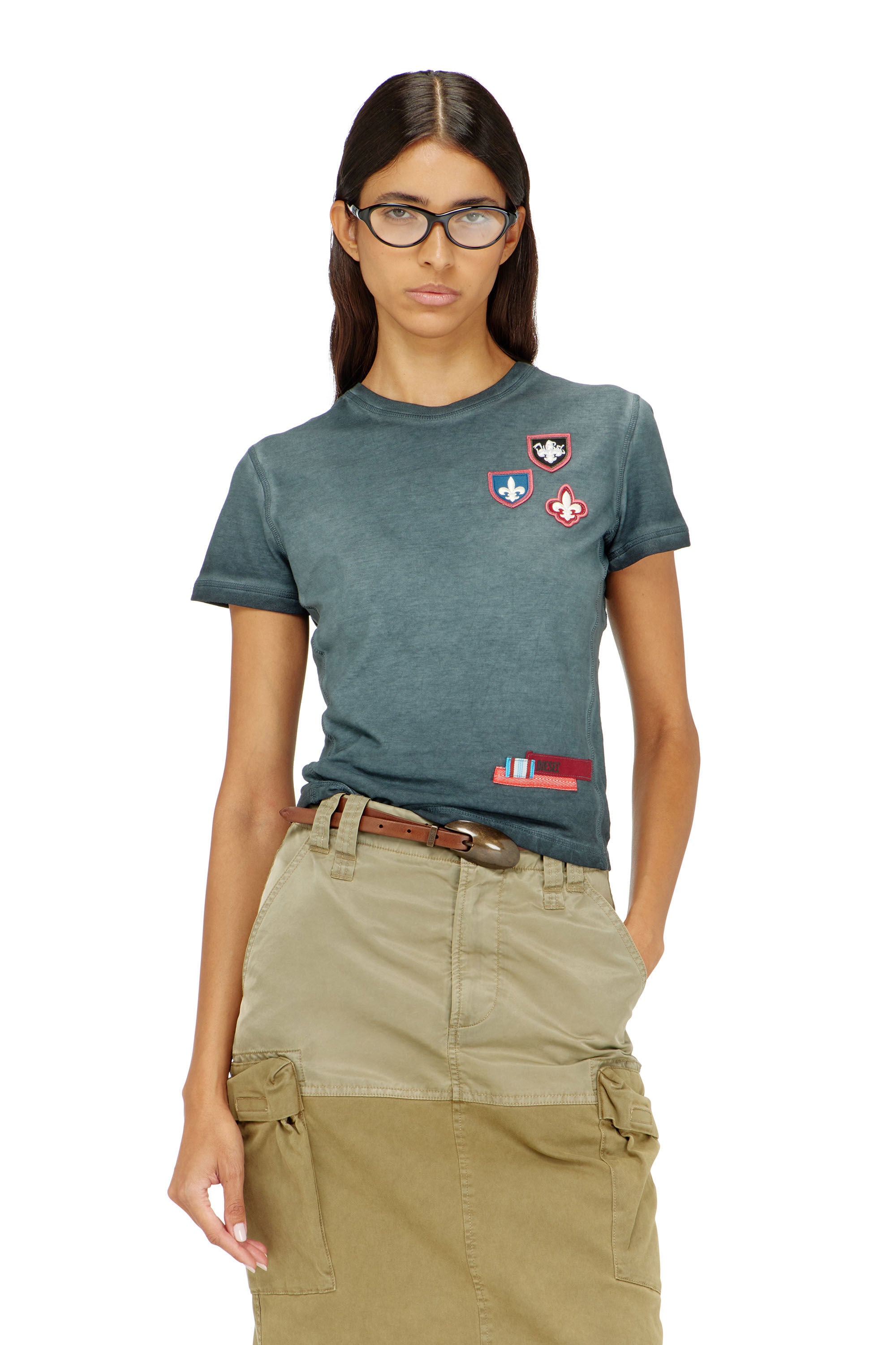 Diesel - T-UNCUTY-WAF, Female's Tシャツ in null - 2
