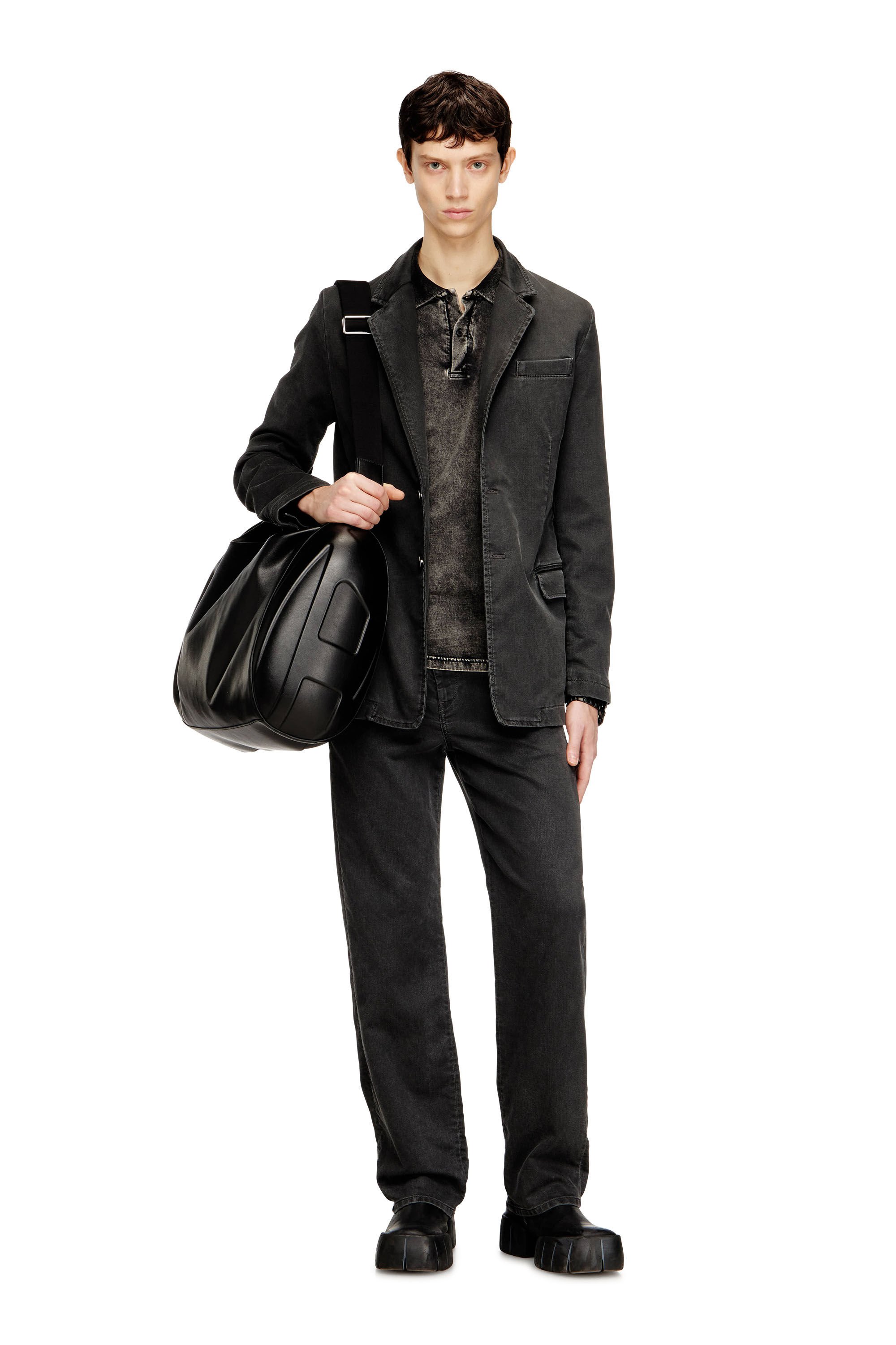 Diesel - D-REGER-D JOGG, Unisex's ジョグ テーラードジャケット in ブラック - 1