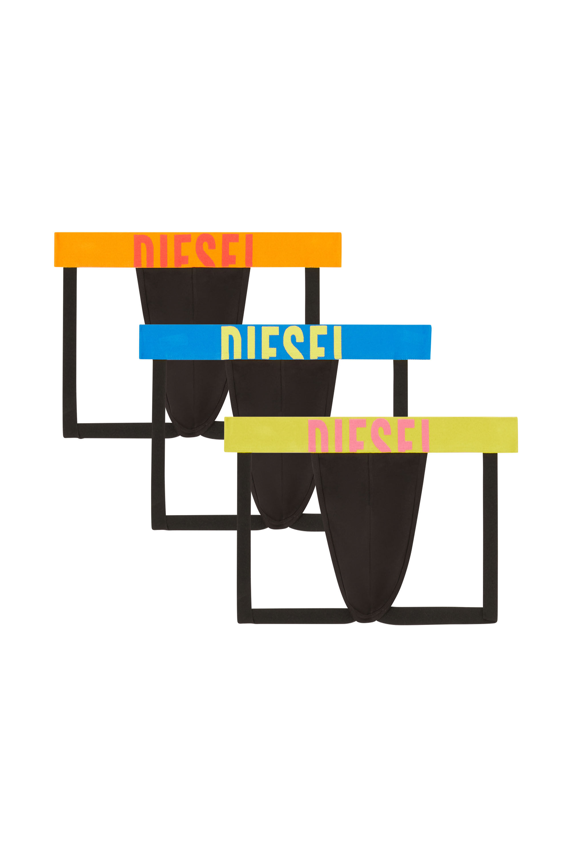 JOCKY-D-POP-3PACK ジョックストラップ 3枚パック｜ブラック｜メンズ