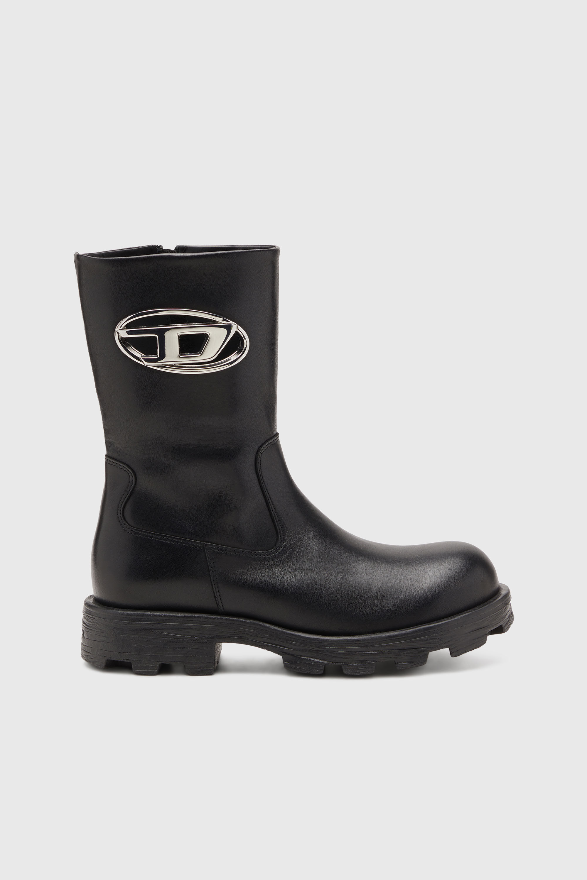 Diesel - D-HAMMER BKR D W, Female's ショートブーツ in ブラック - 1