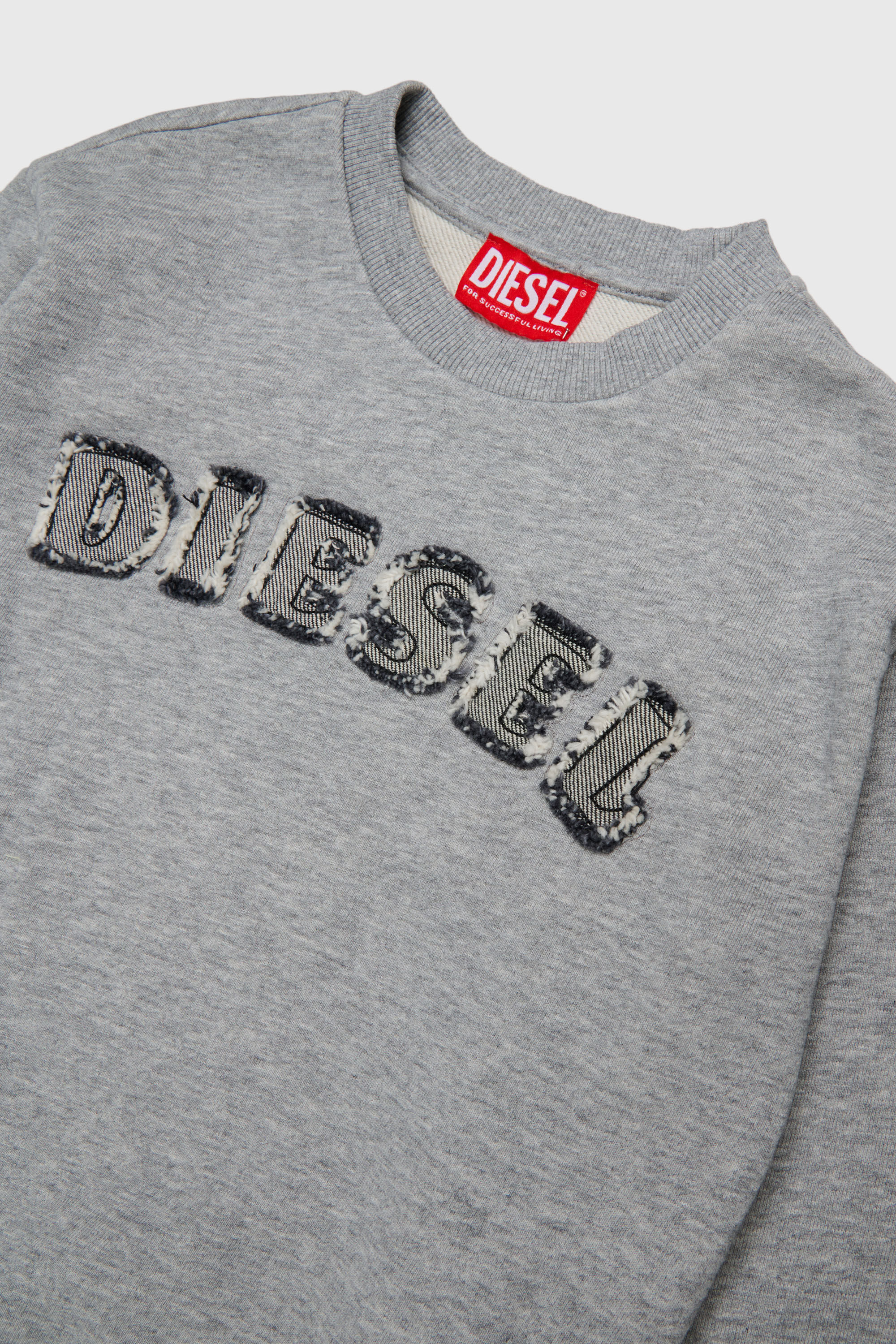 Diesel - SJEANS OVER, Male's スウェット in グレー - 3