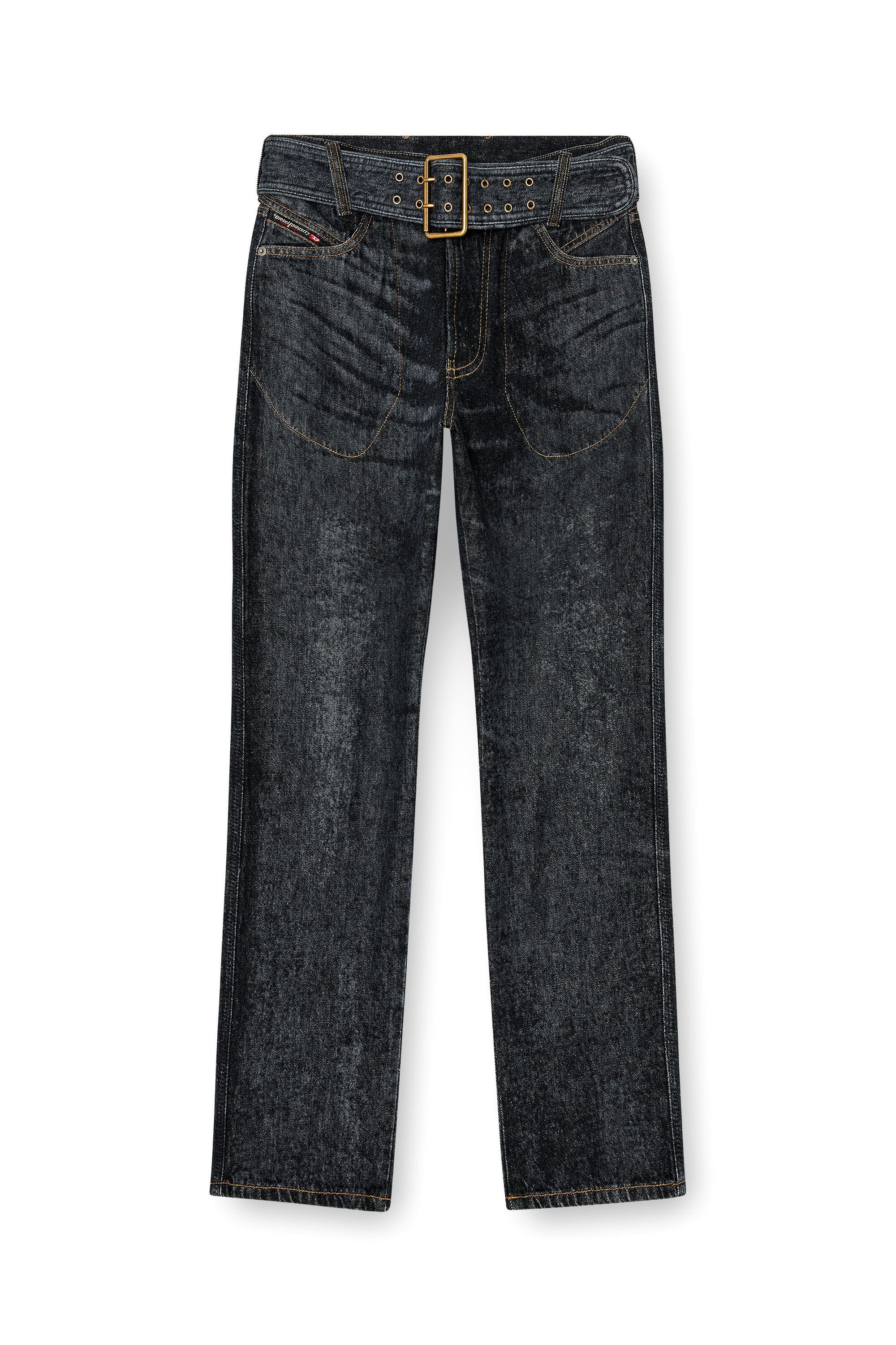 Diesel - Male's Slim Jeans D-Villus 09Q24, ブラック/ダークグレー - 6