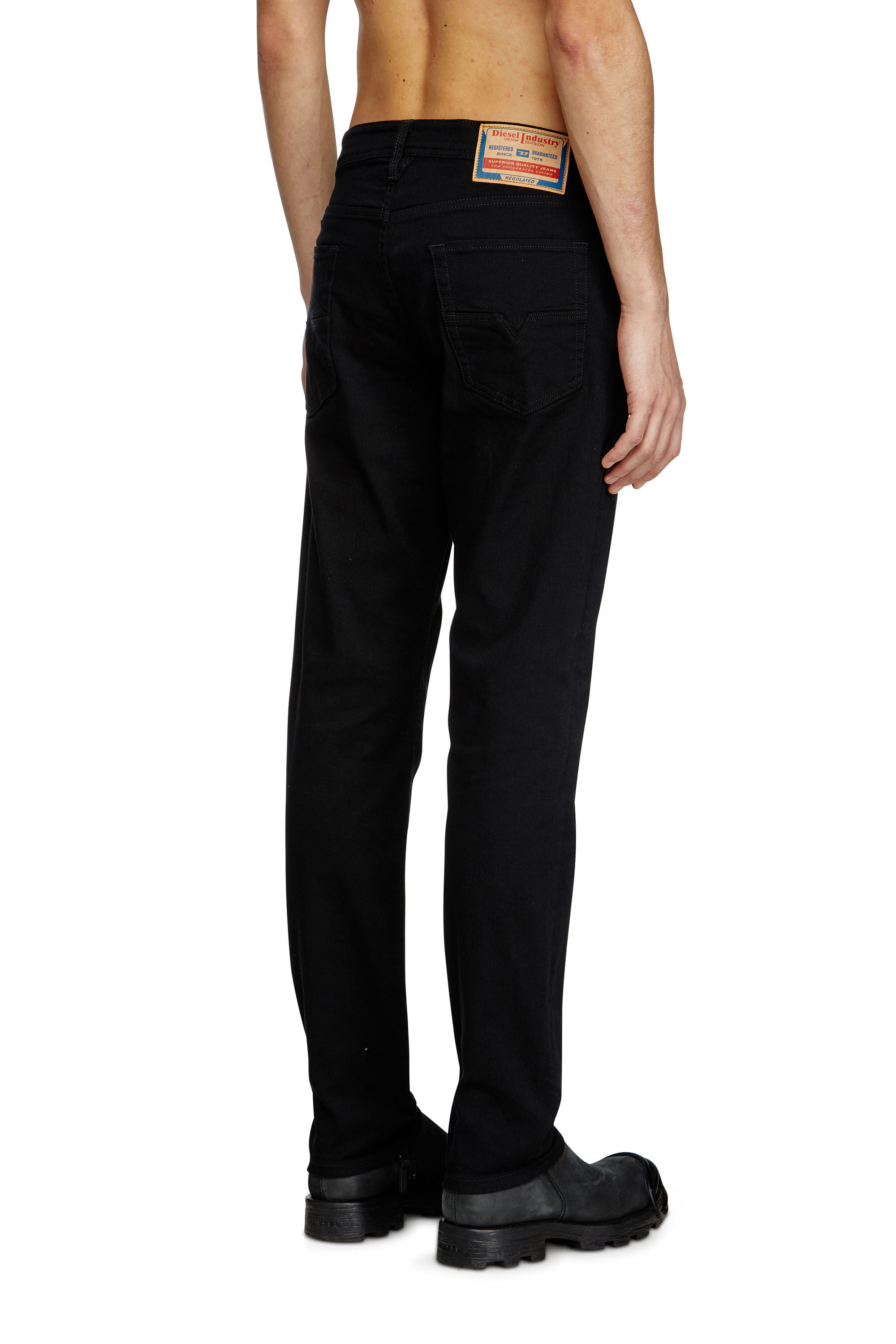 Diesel - Male's Regular Jeans 1986 Larkee-Beex 0688H, ブラック/ダークグレー - 4