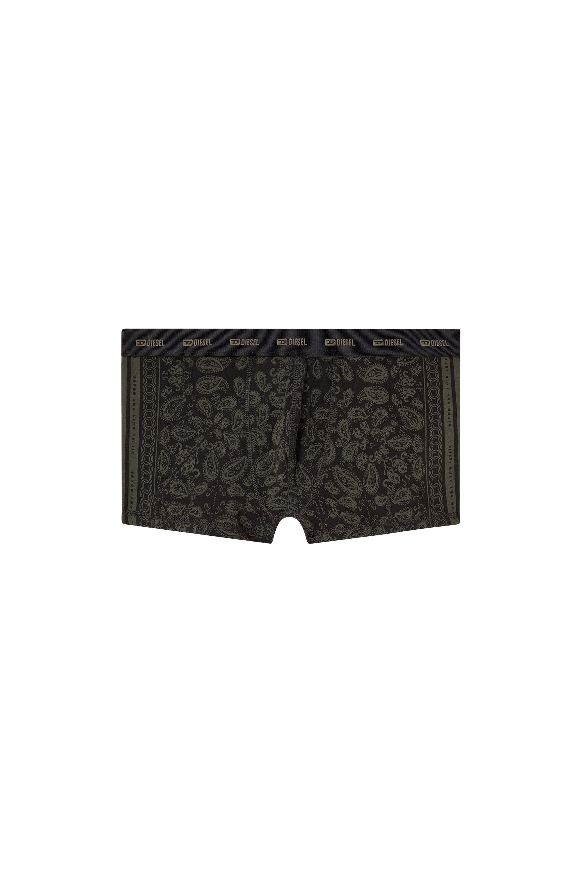 Diesel - DAMIEN-UTLT, Male's Boxer briefs with Bandana print in ブラック - 2