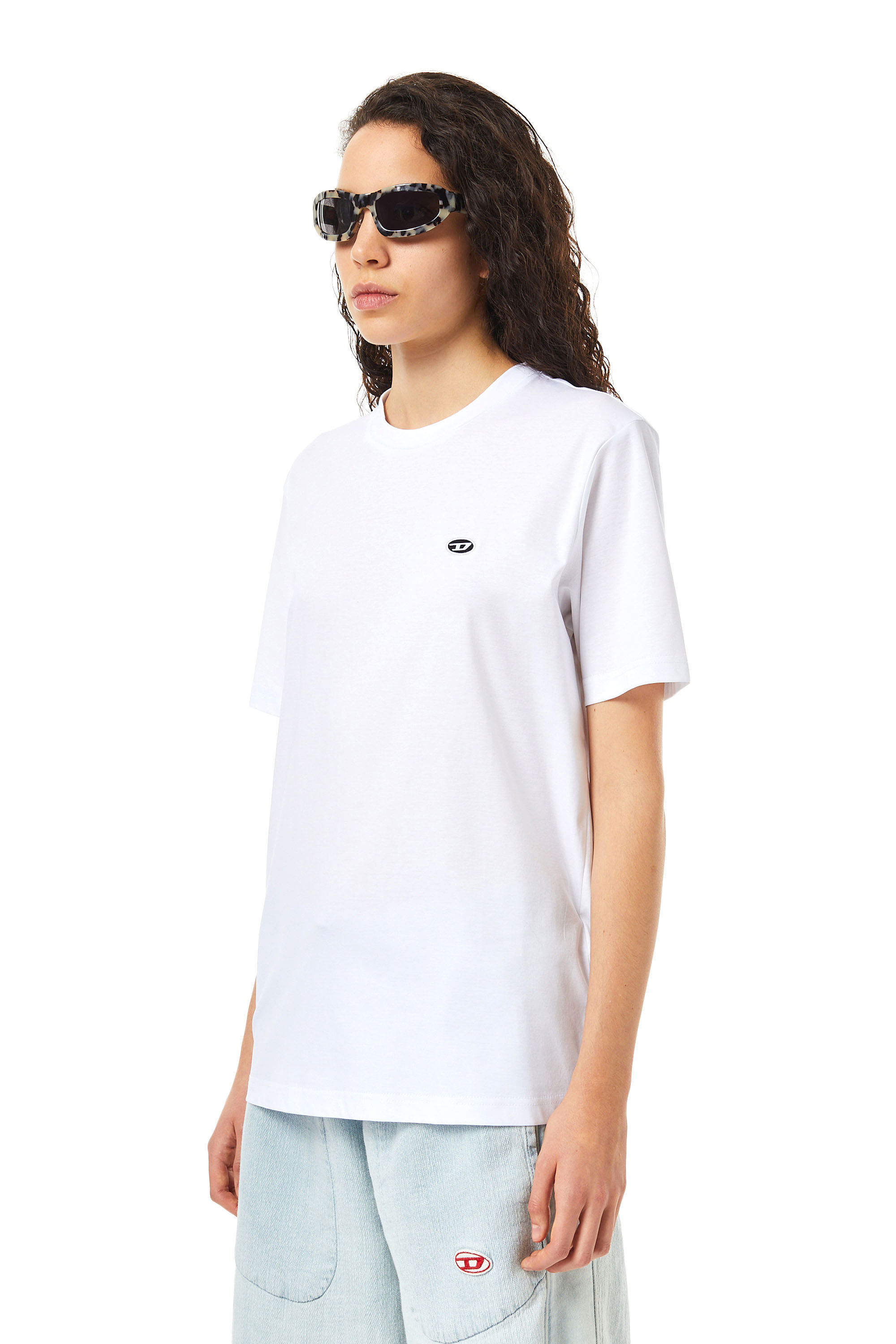 DIESEL ディーゼル Tシャツ・カットソー XS オフホワイト