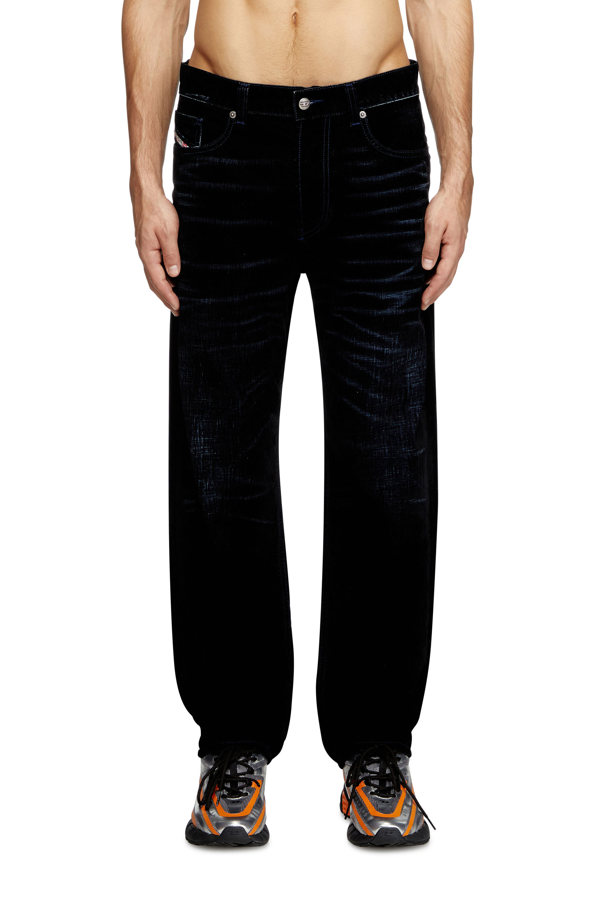 Diesel - Male's Regular Jeans 2024 D-Macs 068QY, ダークブルー - 3