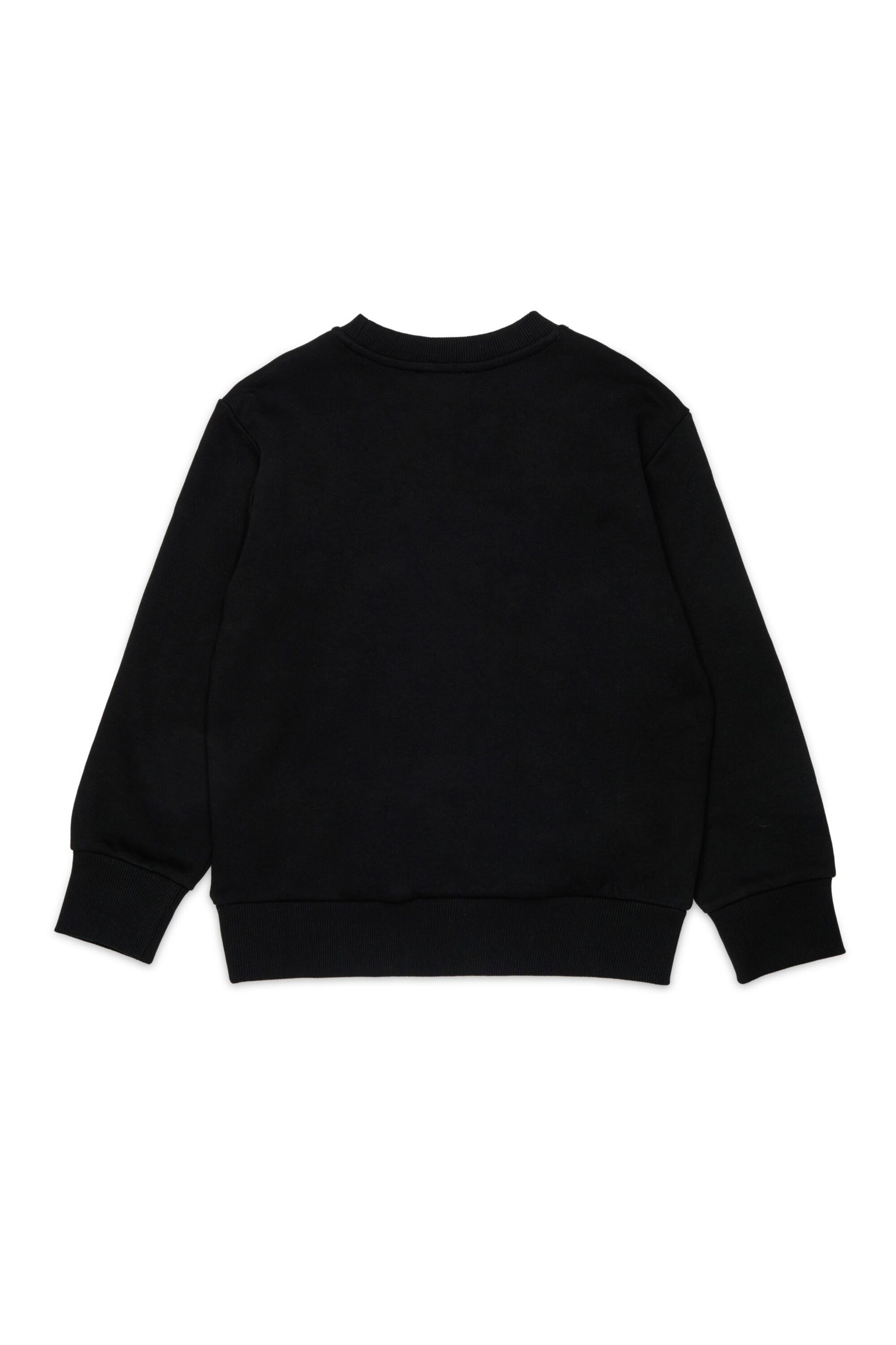 Diesel - SCIRCLE OVER, Male's Sweatshirt with logo print in ブラック - 2