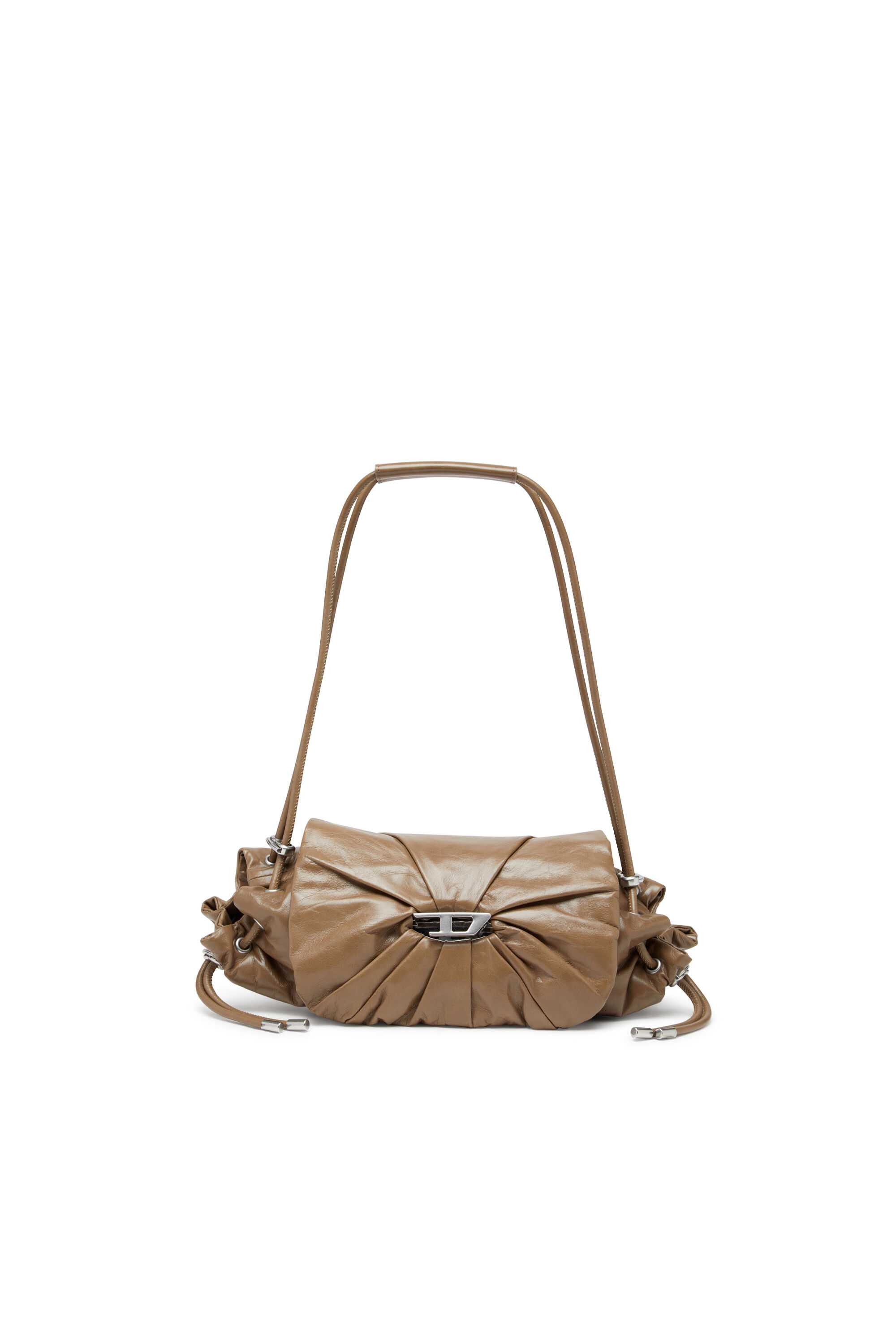 Diesel - SCRUNCH-D SHOULDER S, Female's ショルダーバッグ in ブラウン - 2