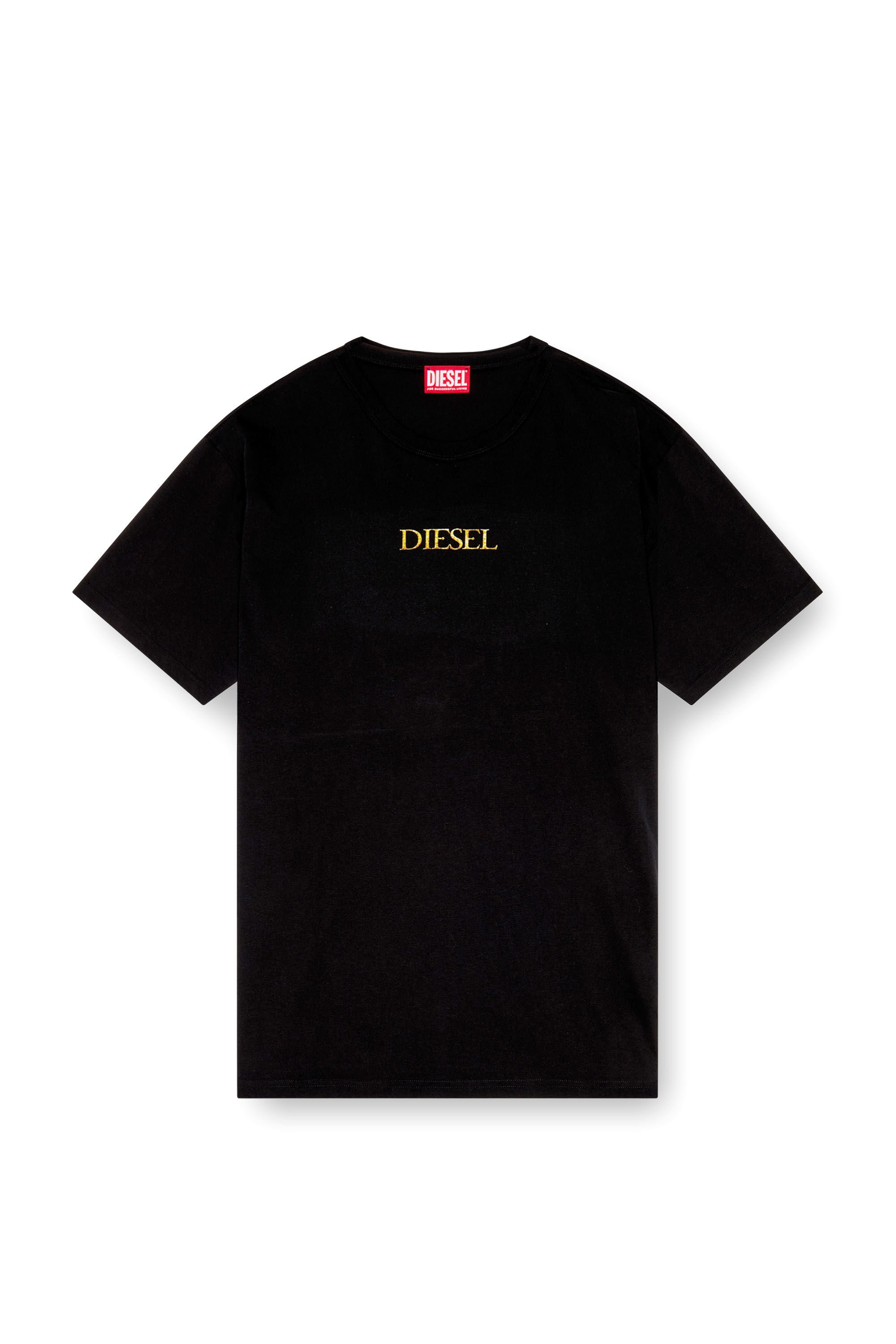 Diesel - T-BOXT-Q20, Male's T-shirt with Only The Brave print in ブラック - 2