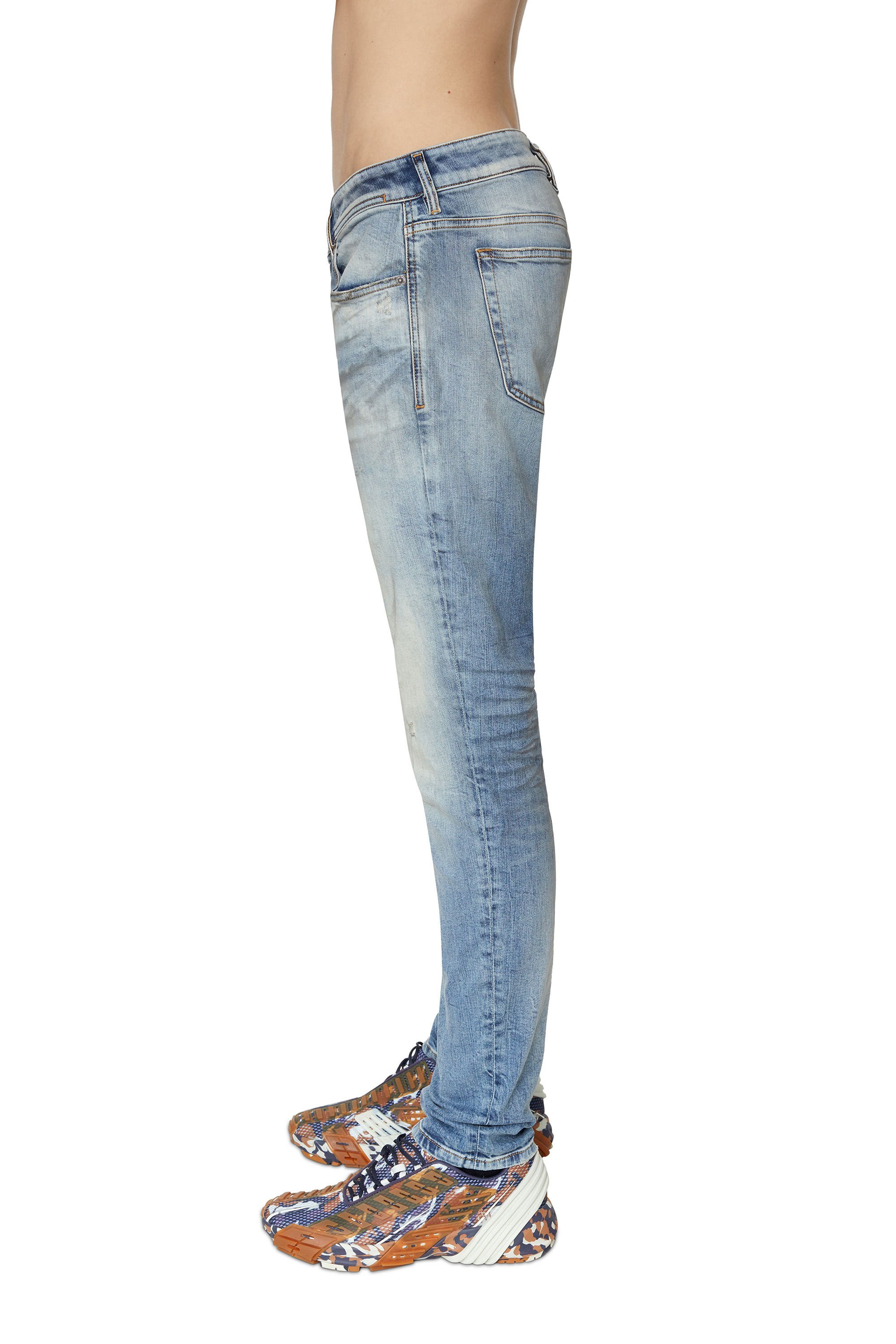 Diesel - Male's Skinny Jeans 1979 Sleenker 068BI, ミディアムブルー - 6