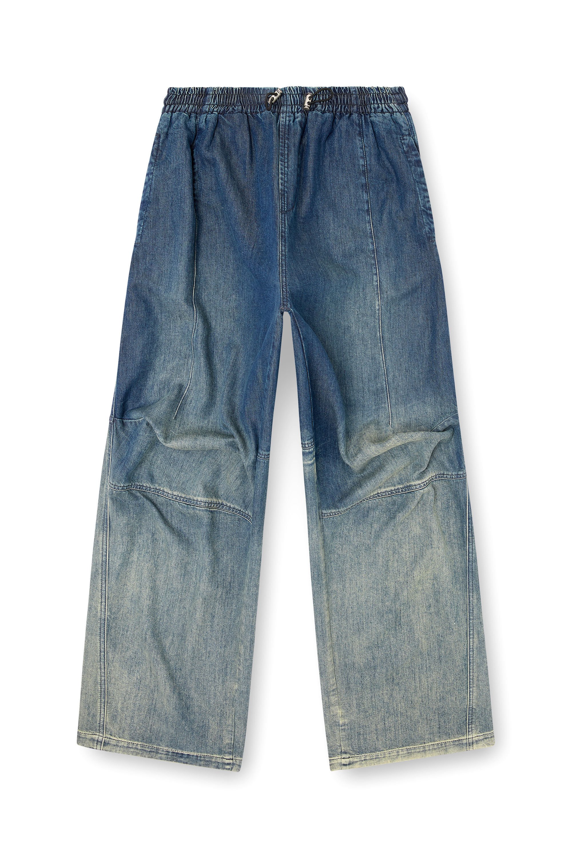 Diesel - Male's Relaxed Jeans D-Pari 068TC, ダークブルー - 2