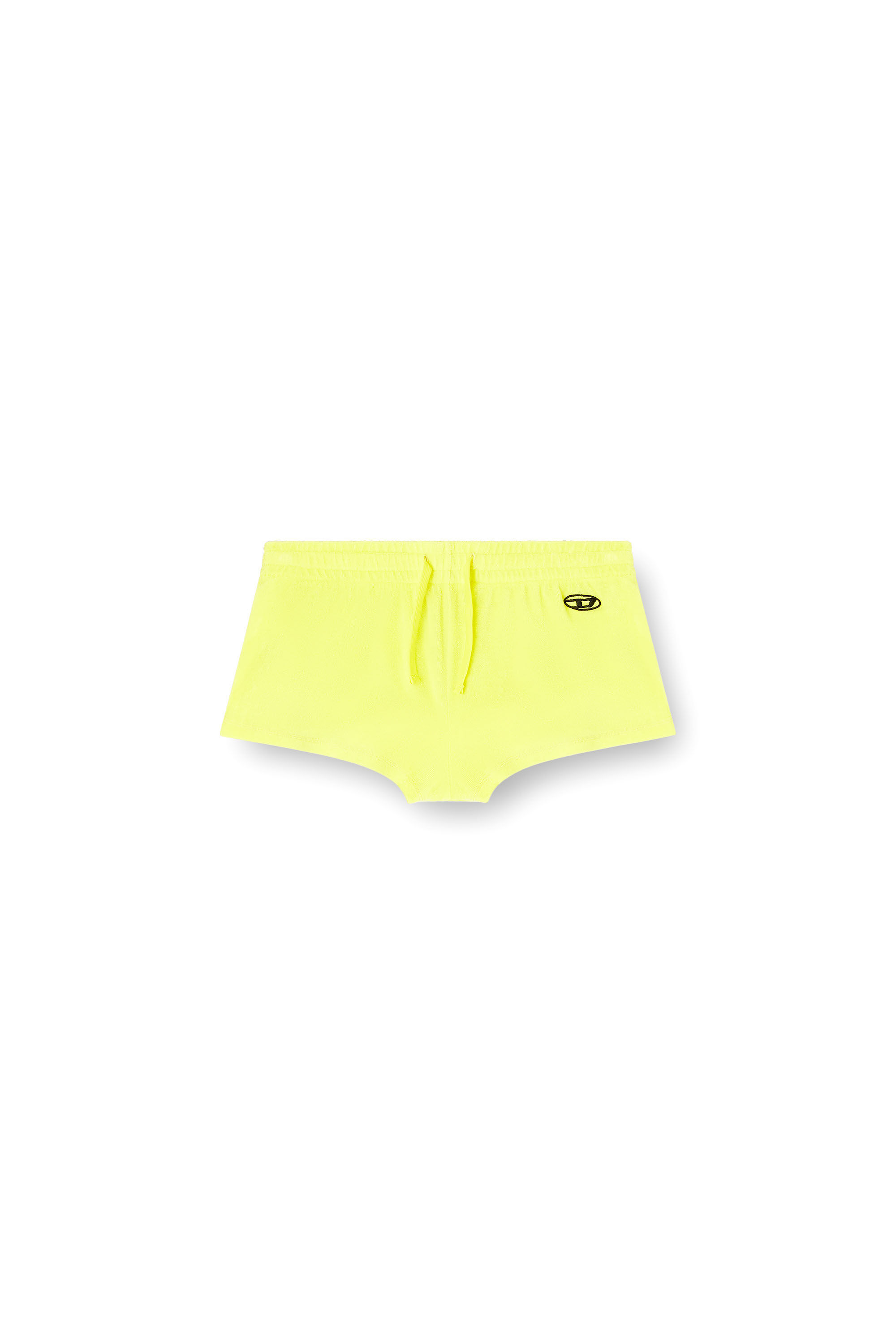VANESSA-D-POP Shorts in towelling fabric｜イエロー｜ウィメンズ｜DIESEL
