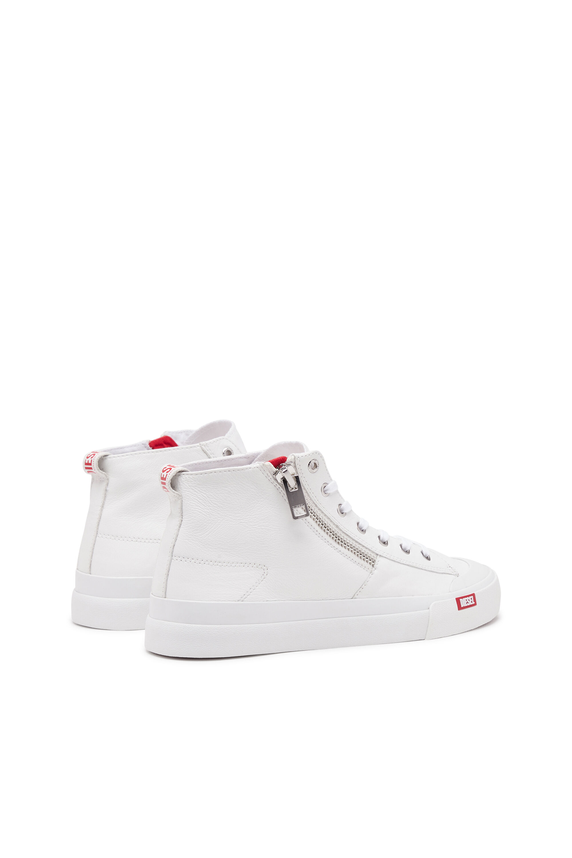 半額 50％OFFの通販 S-ATHOS ZIP S-Athos Zip-High-top sneakers in premium leather トップス