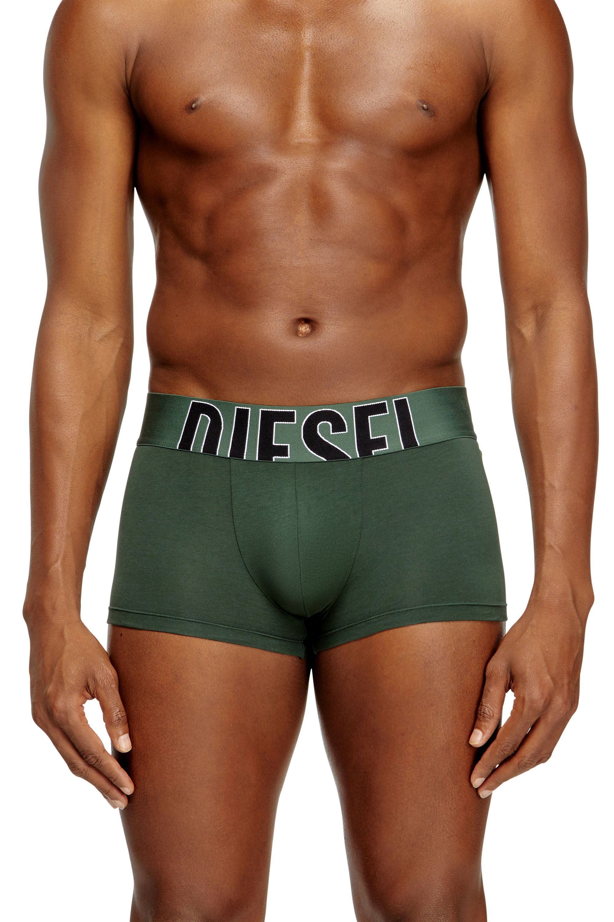 Diesel - DAMIEN-D-POP-3PACK-55, Male's ボクサーパンツ 3枚パック in グリーン - 3