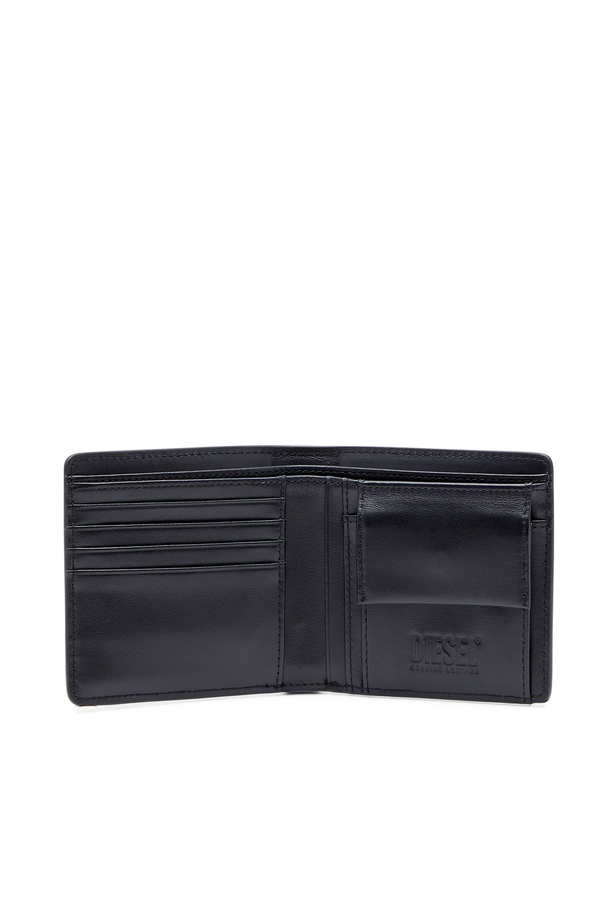BI-FOLD COIN S （MEN）: レザー二つ折り財布｜ディーゼル（DIESEL）公式オンラインストア