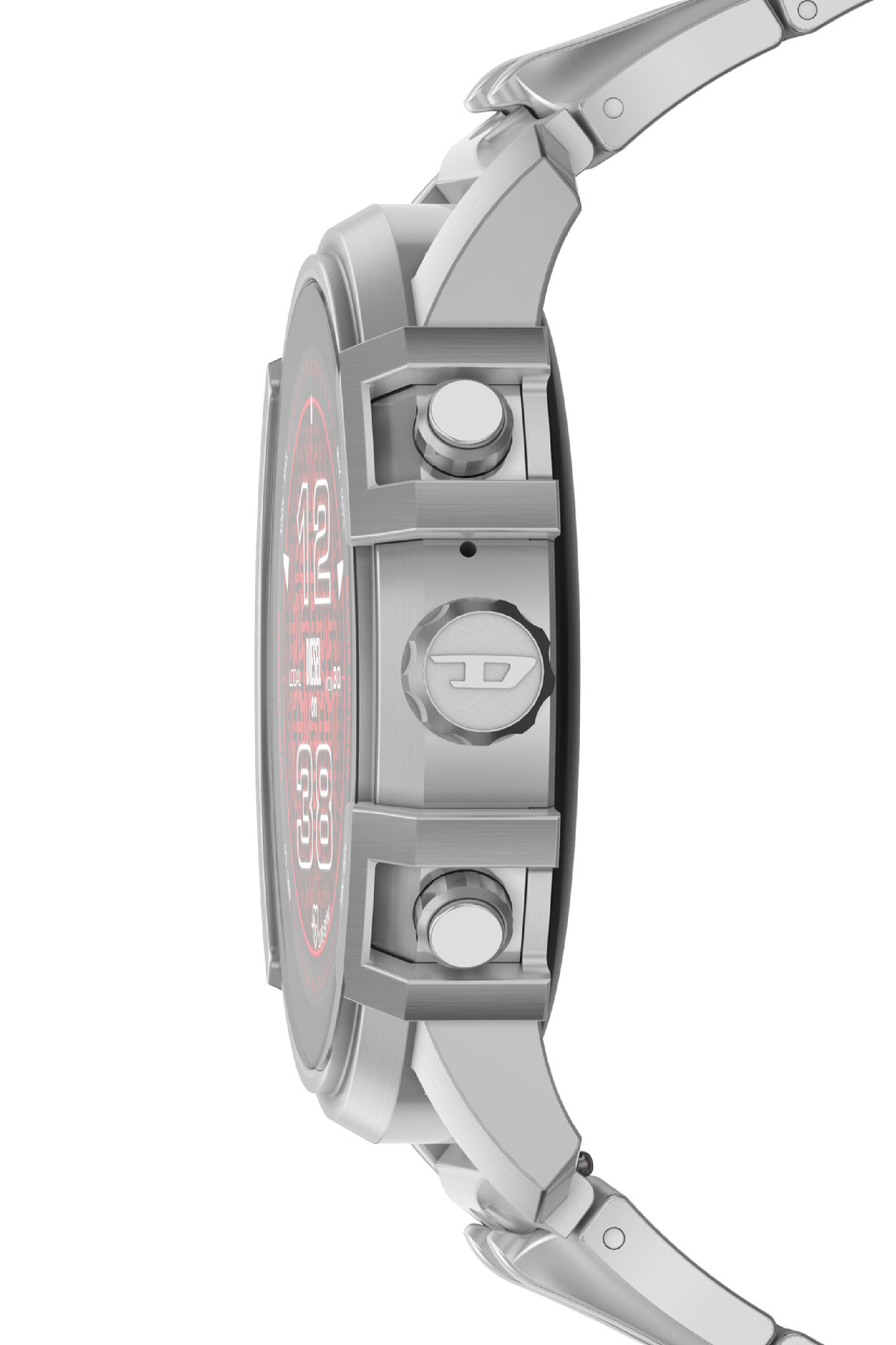 Diesel - DZT2040, Male's スマートウォッチ in シルバー - 3
