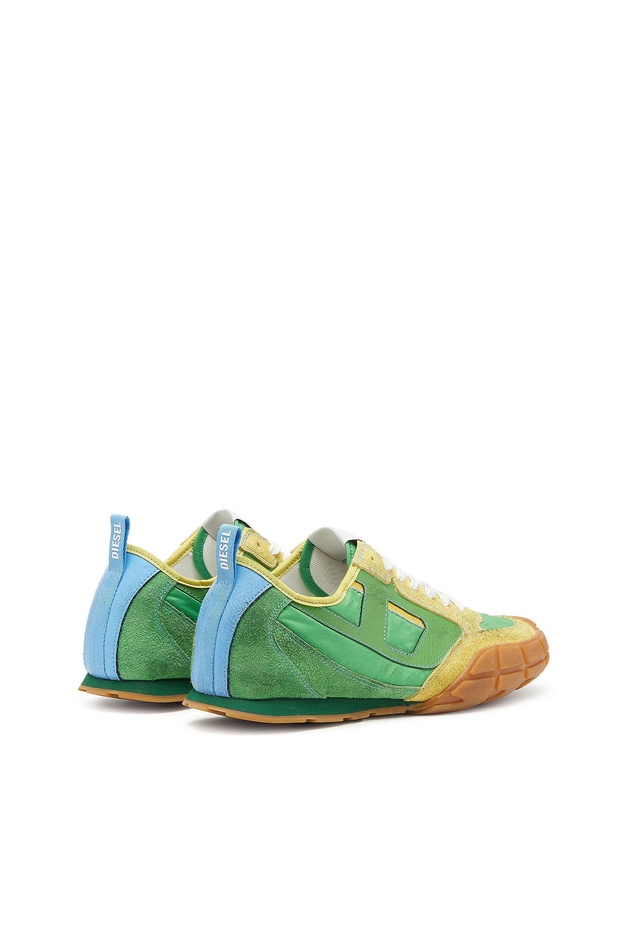 Diesel - S-PAGODHA LOW, Male's ローカットスニーカー in グリーン - 3