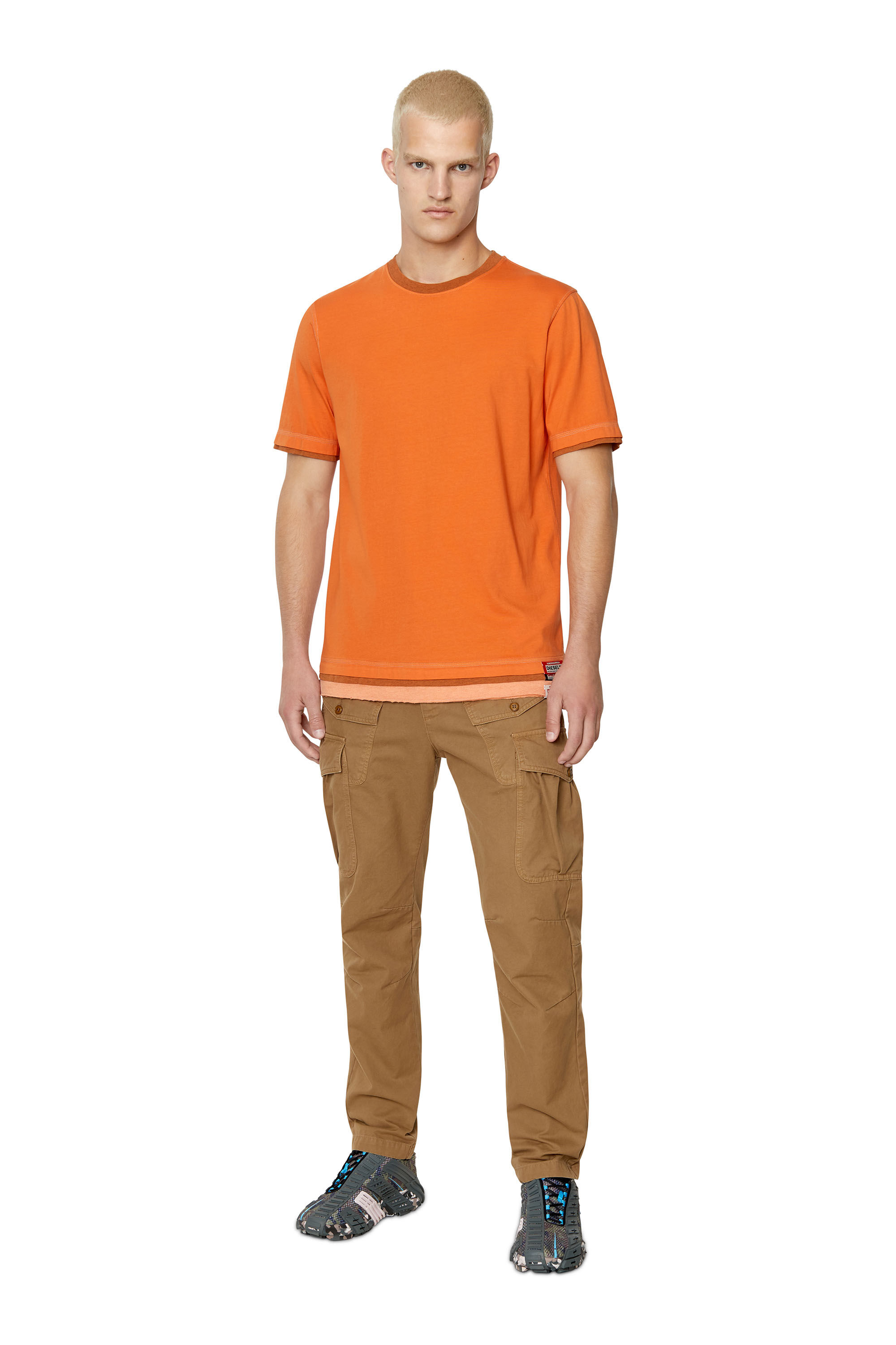 diesel khaki t shirt