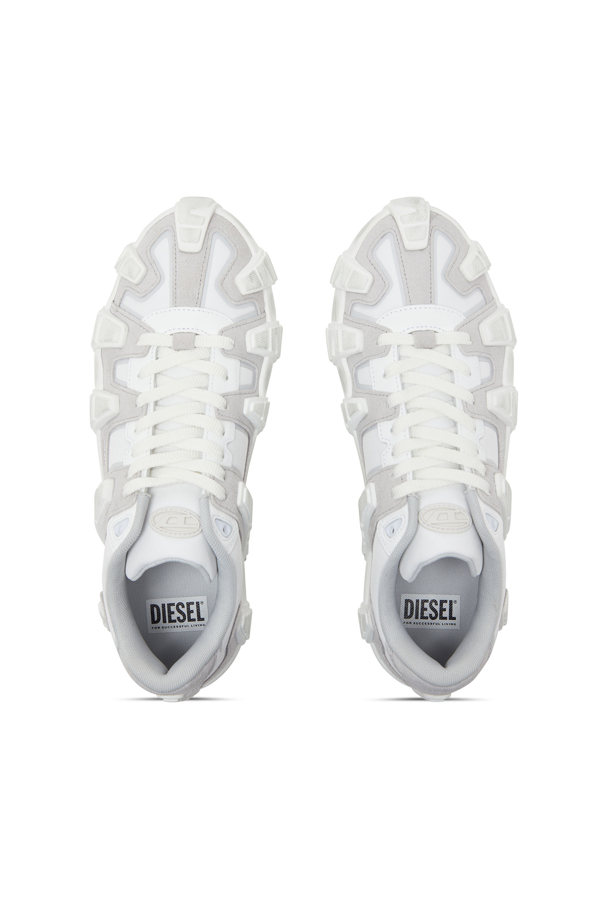 Diesel - S-D-GRIFFE LOW, Male's スニーカー in ホワイト/グレー - 6
