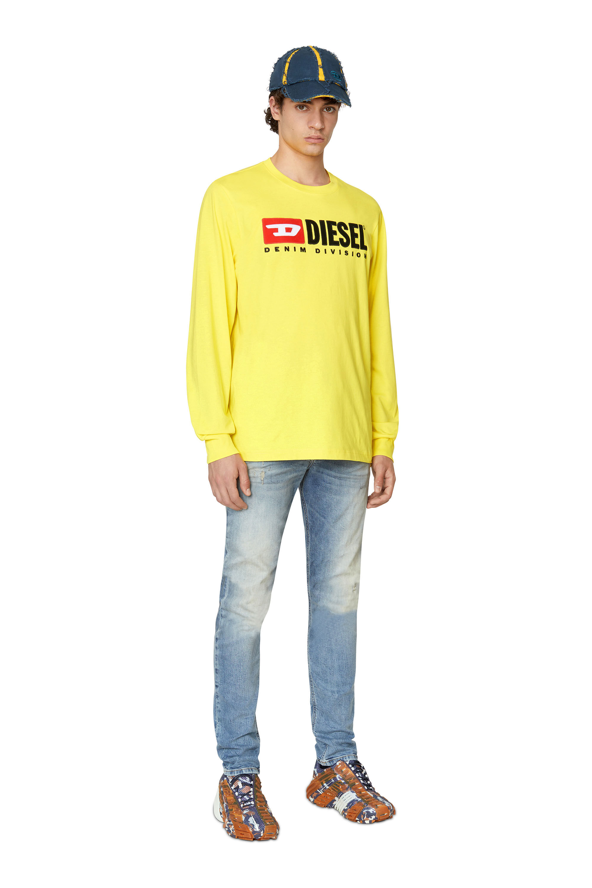 Diesel - Male's Skinny Jeans 1979 Sleenker 068BI, ミディアムブルー - 1
