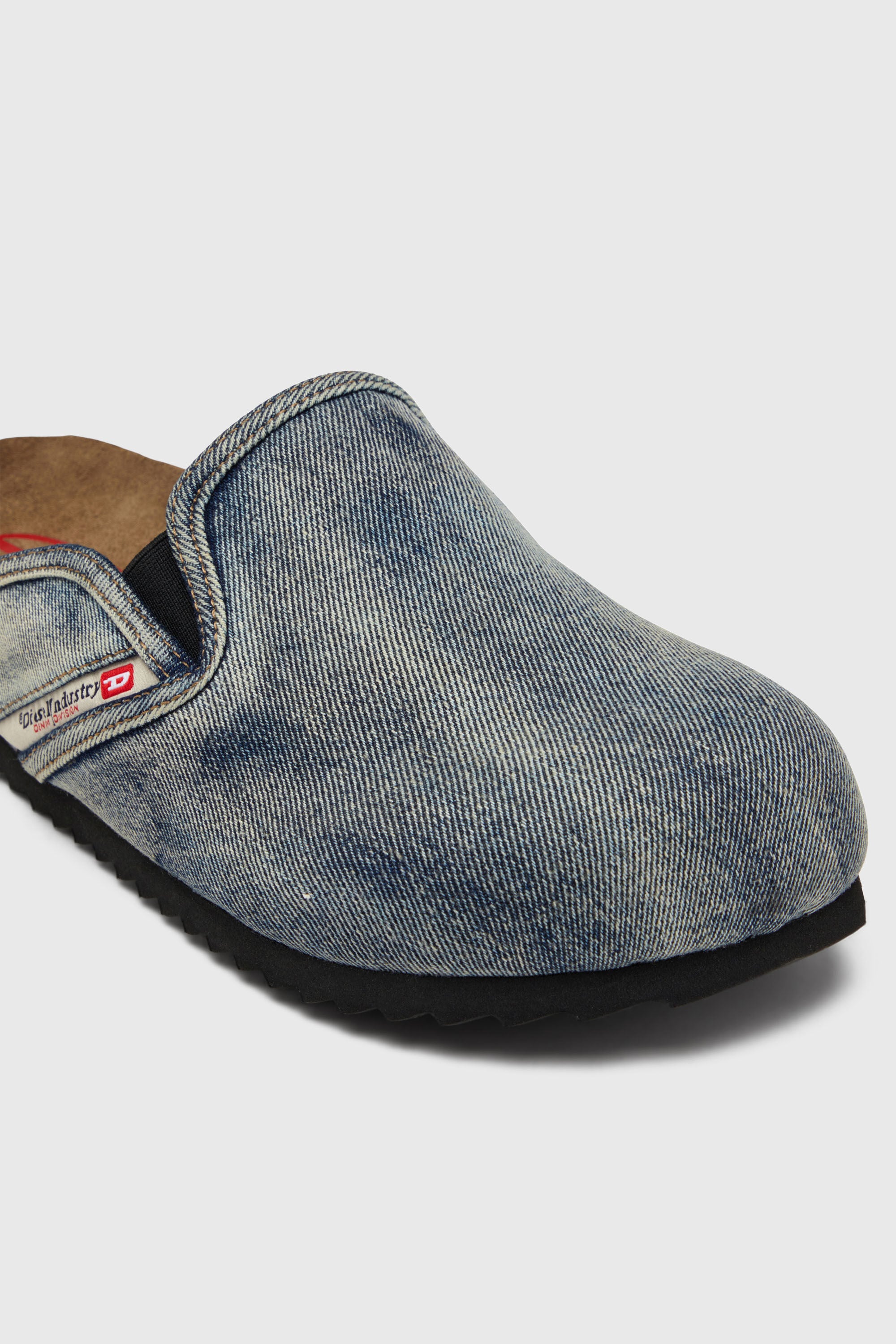 Diesel - D-WOODSTOCK SLIP-ON, Male's デニムスリッポンミュール in ダークブルー - 6