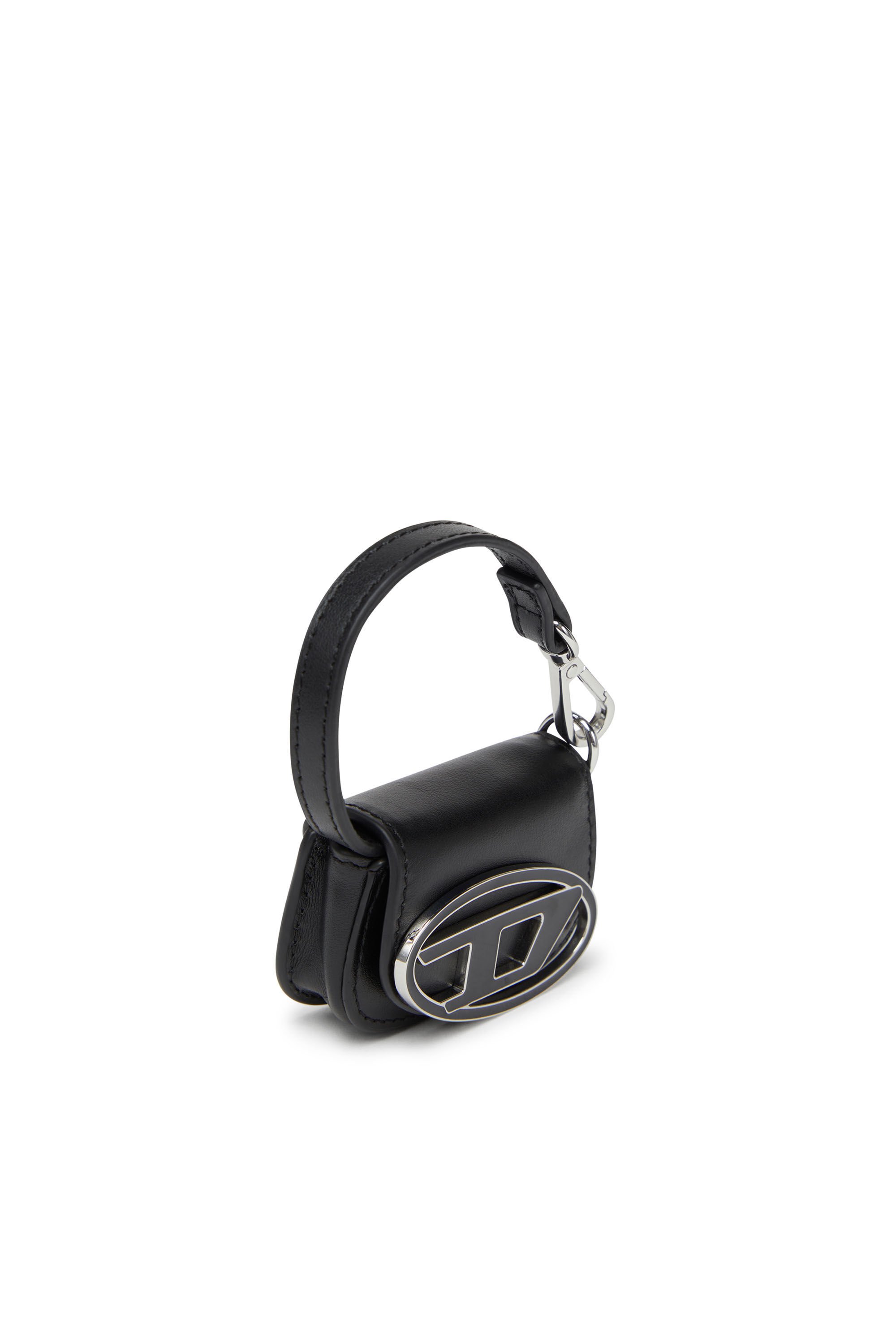 Diesel - 1DR MICRO, Female's カウレザー マイクロウォレット in ブラック - 4
