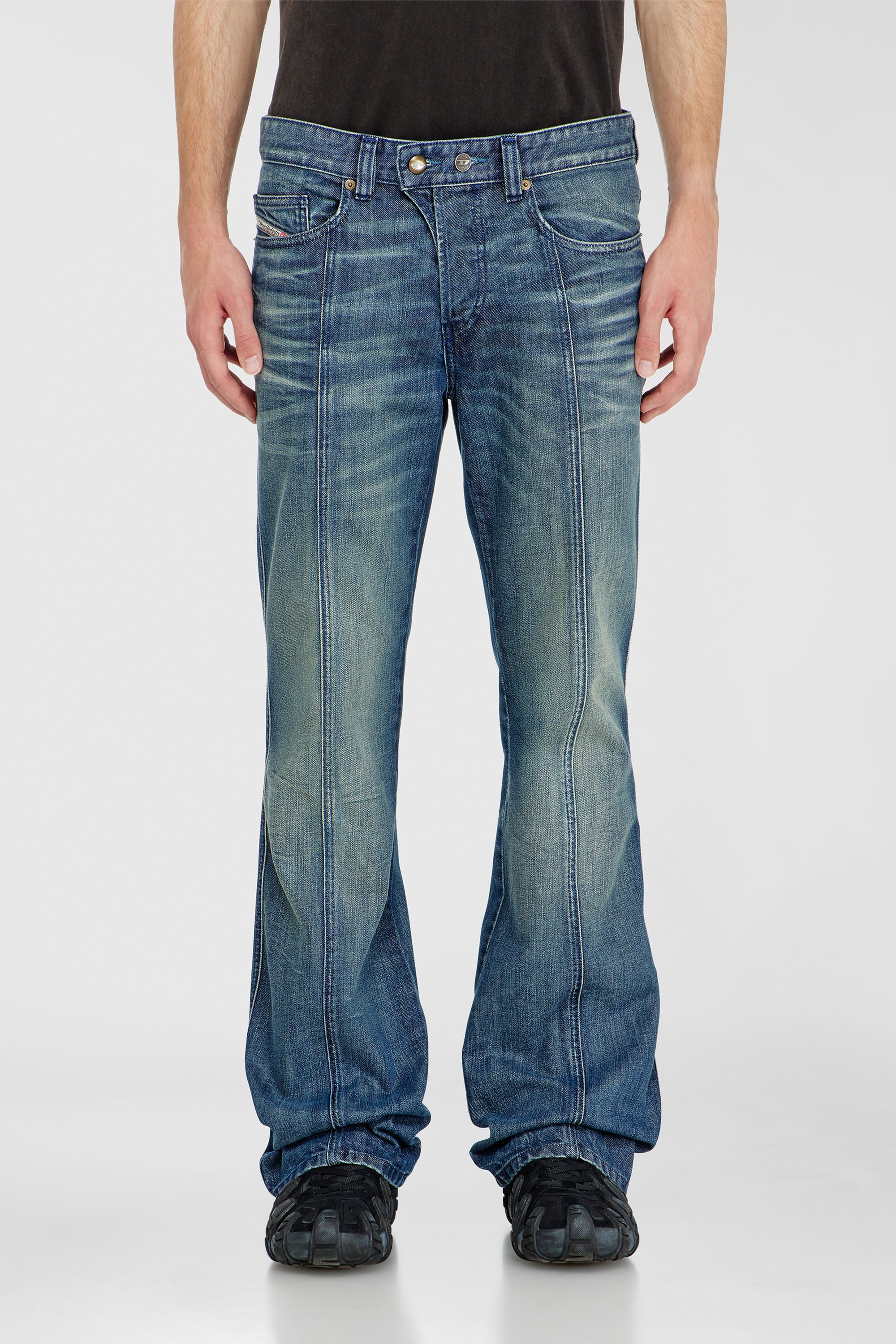 Diesel - Male's Bootcut Jeans 1998 D-Buck 09Q29, ミディアムブルー - 4