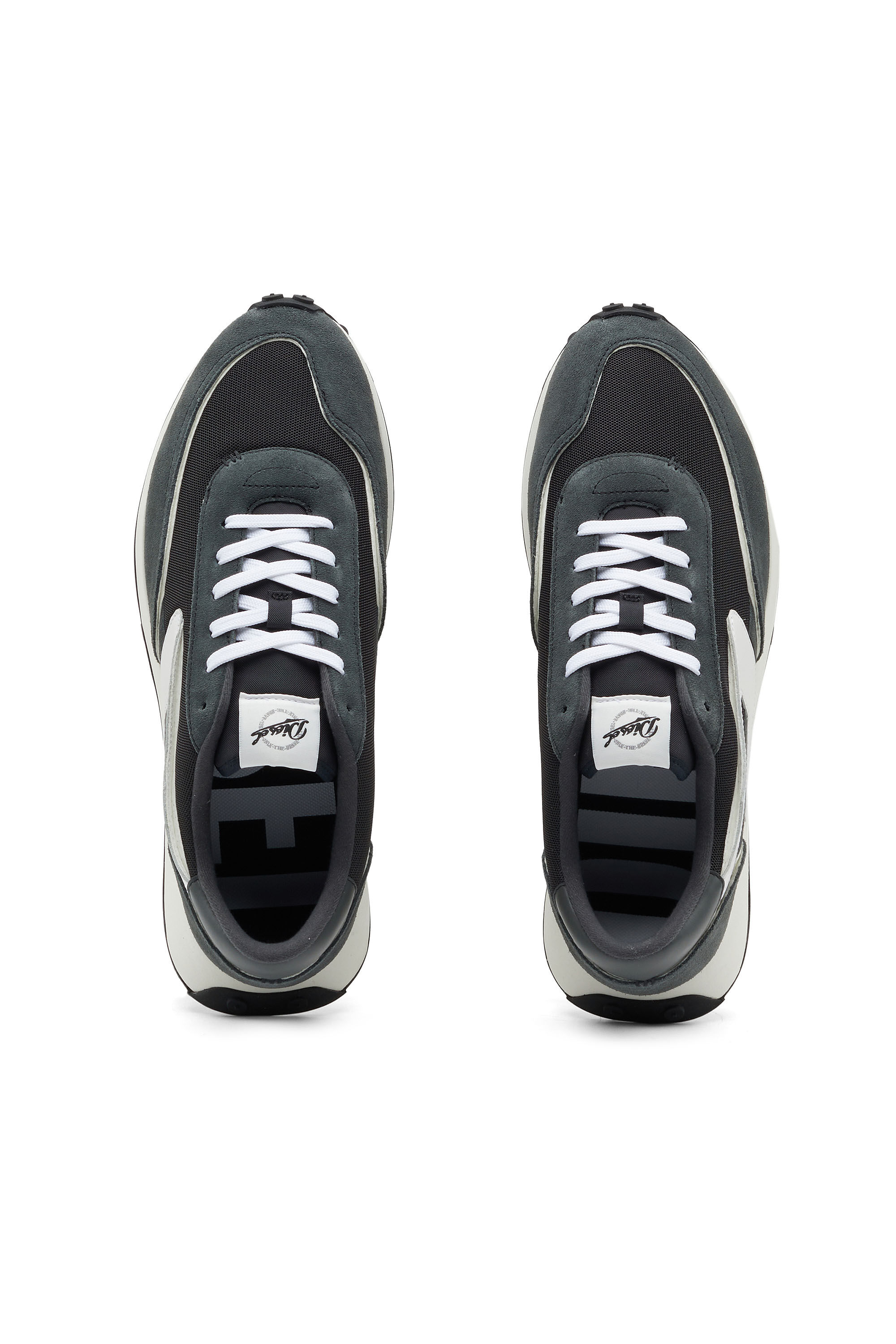 Diesel - S-RACER LC, Male's スニーカー メッシュ＆スエード - S-Racer Lc in ダークブルー - 6